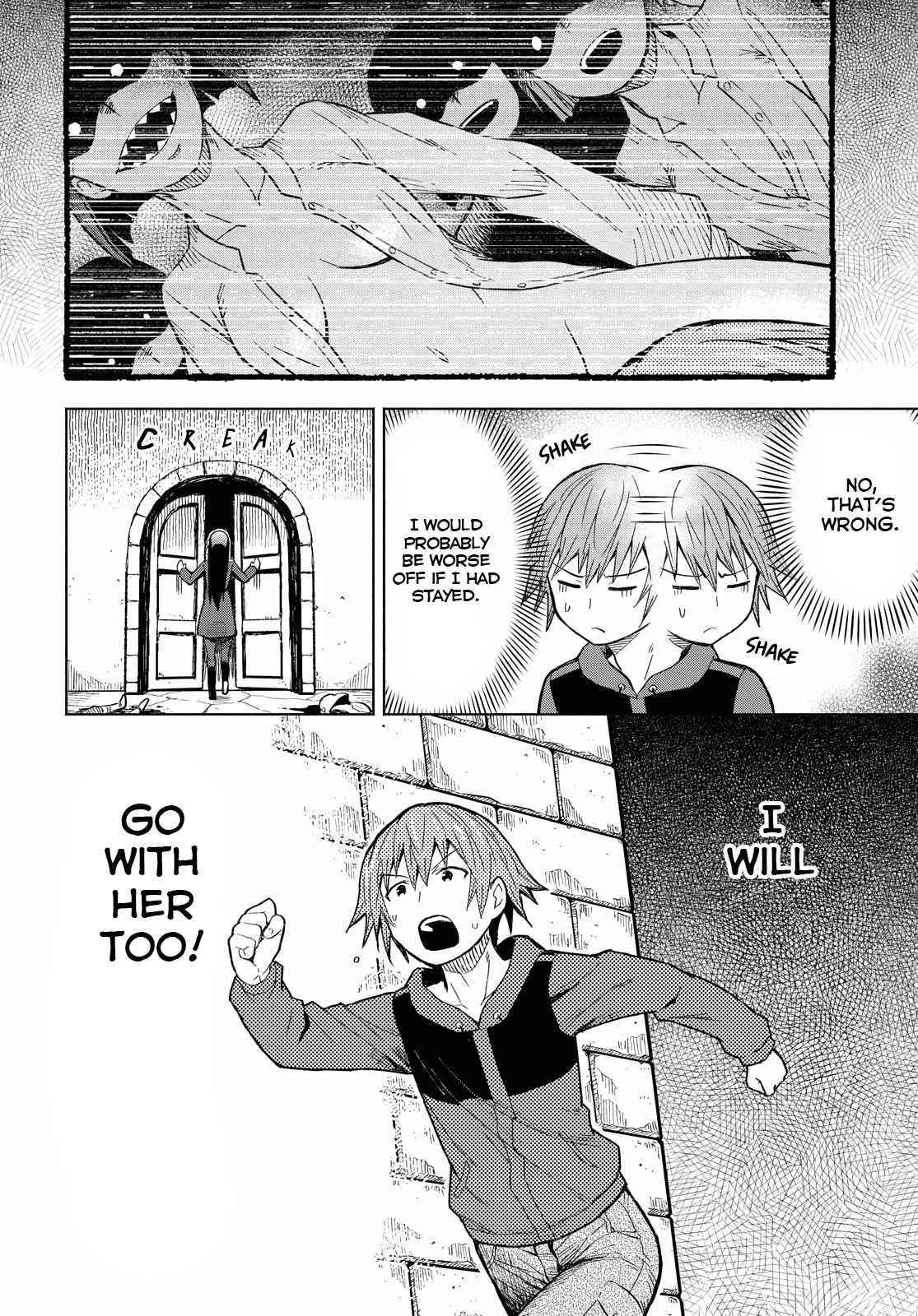 Dungeon Tou de Yadoya wo Yarou! Souzou Mahou wo Moratta Ore no Hosoude Hanjouki Chapter 3 - Page 24 in English