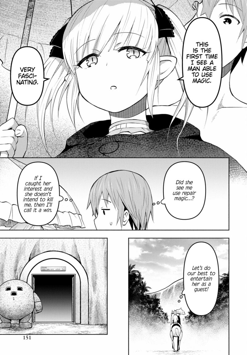 Dungeon Tou de Yadoya wo Yarou! Souzou Mahou wo Moratta Ore no Hosoude Hanjouki Chapter 33 - Page 15 in English
