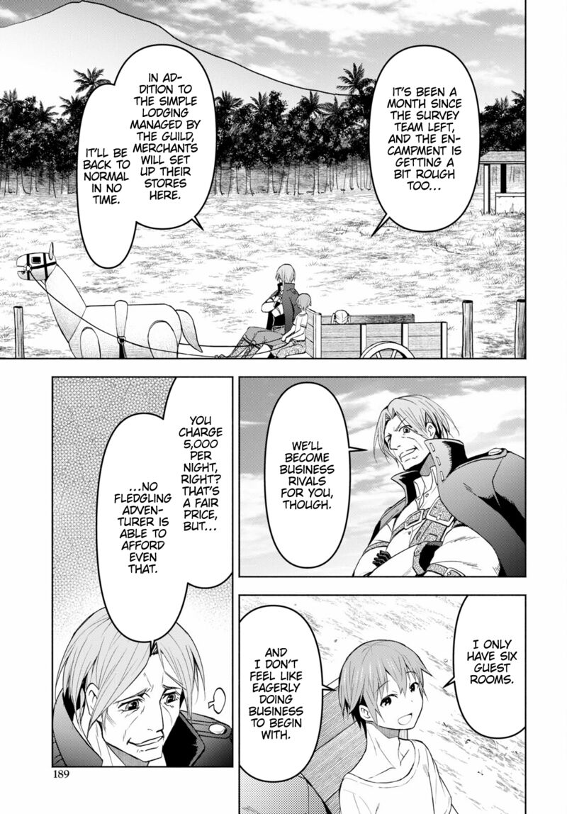 Dungeon Tou de Yadoya wo Yarou! Souzou Mahou wo Moratta Ore no Hosoude Hanjouki Chapter 36 - Page 21 in English
