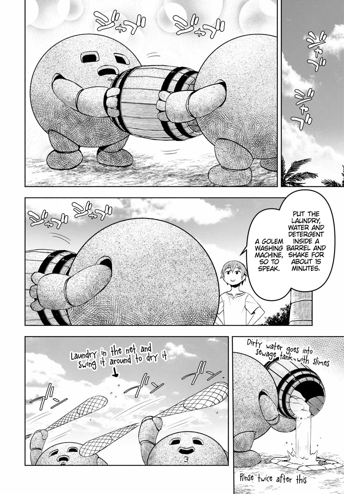 Dungeon Tou de Yadoya wo Yarou! Souzou Mahou wo Moratta Ore no Hosoude Hanjouki Chapter 38 - Page 18 in English