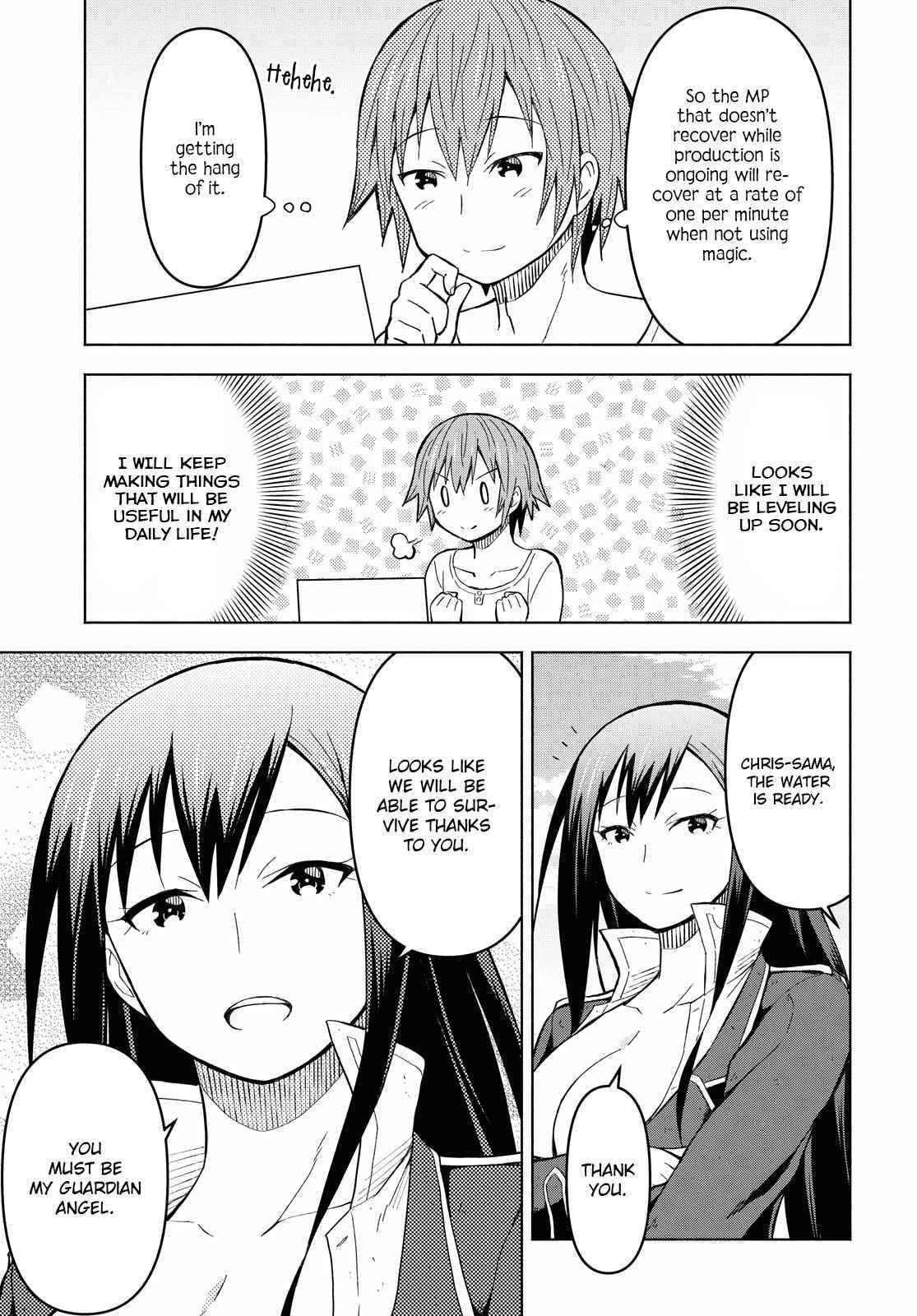 Dungeon Tou de Yadoya wo Yarou! Souzou Mahou wo Moratta Ore no Hosoude Hanjouki Chapter 4 - Page 7 in English