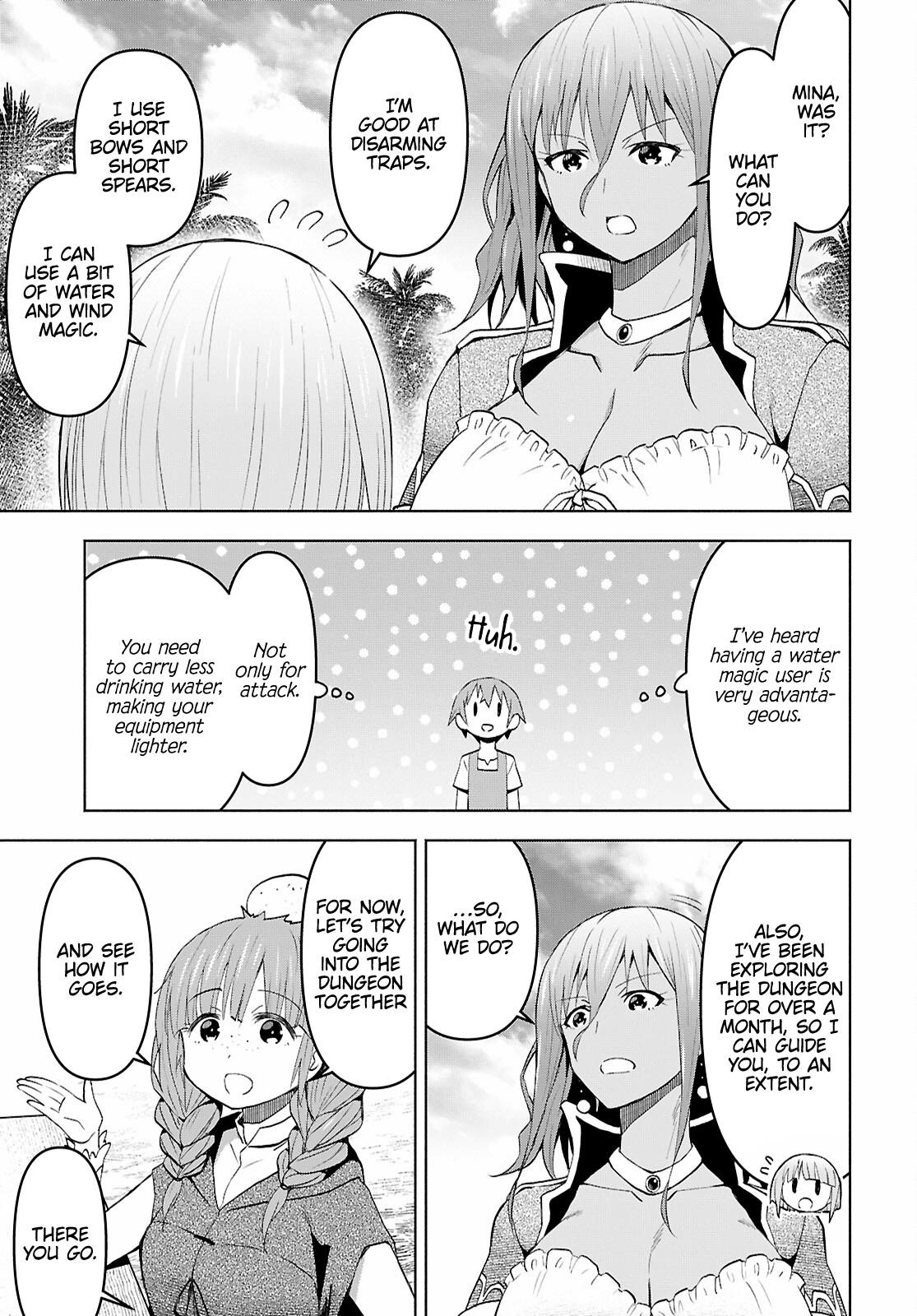 Dungeon Tou de Yadoya wo Yarou! Souzou Mahou wo Moratta Ore no Hosoude Hanjouki Chapter 40 - Page 8 in English