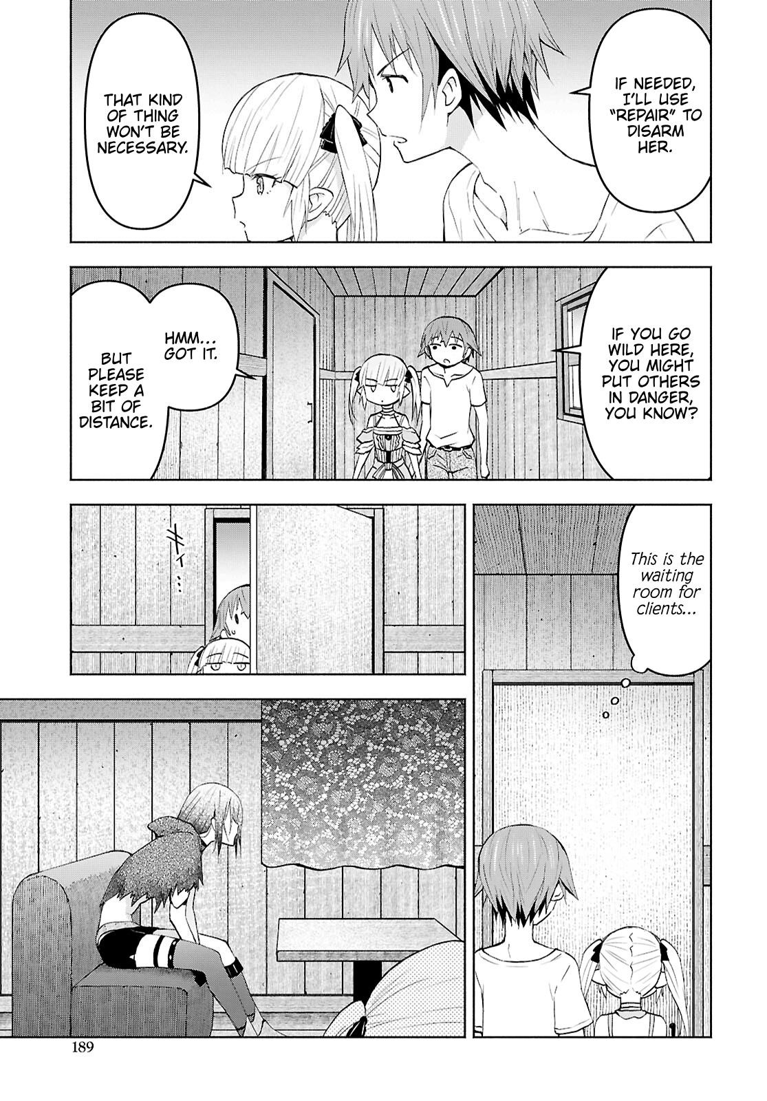 Dungeon Tou de Yadoya wo Yarou! Souzou Mahou wo Moratta Ore no Hosoude Hanjouki Chapter 41 - Page 17 in English