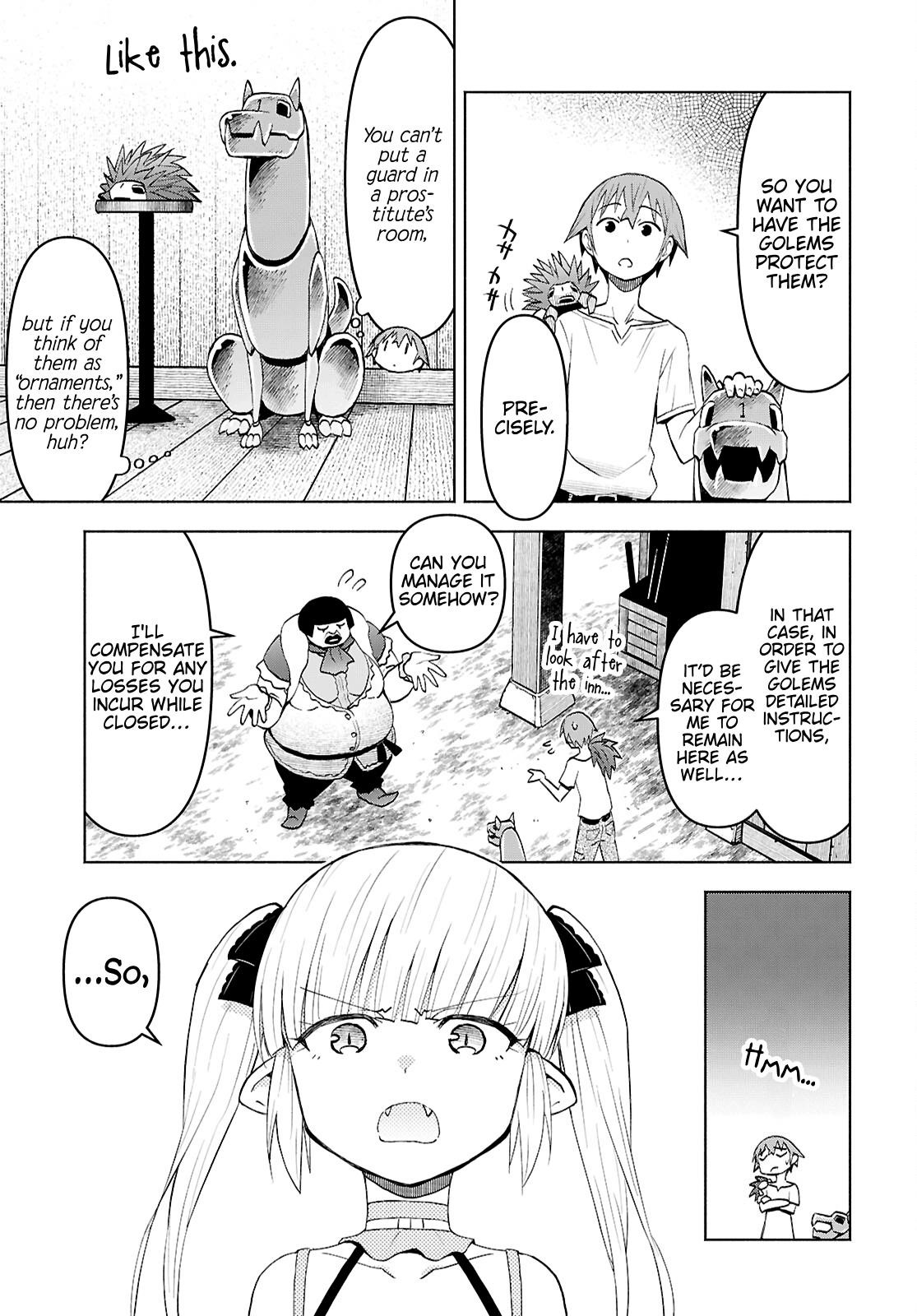 Dungeon Tou de Yadoya wo Yarou! Souzou Mahou wo Moratta Ore no Hosoude Hanjouki Chapter 41 - Page 9 in English