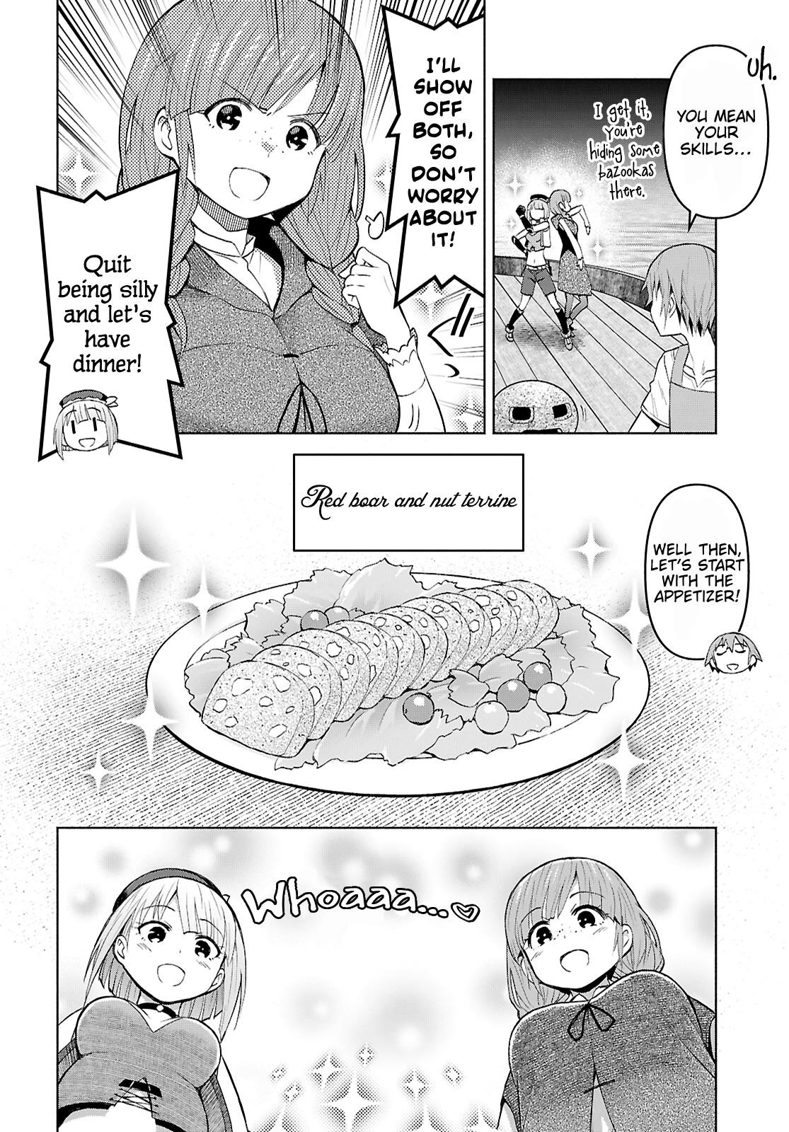 Dungeon Tou de Yadoya wo Yarou! Souzou Mahou wo Moratta Ore no Hosoude Hanjouki Chapter 42 - Page 18 in English