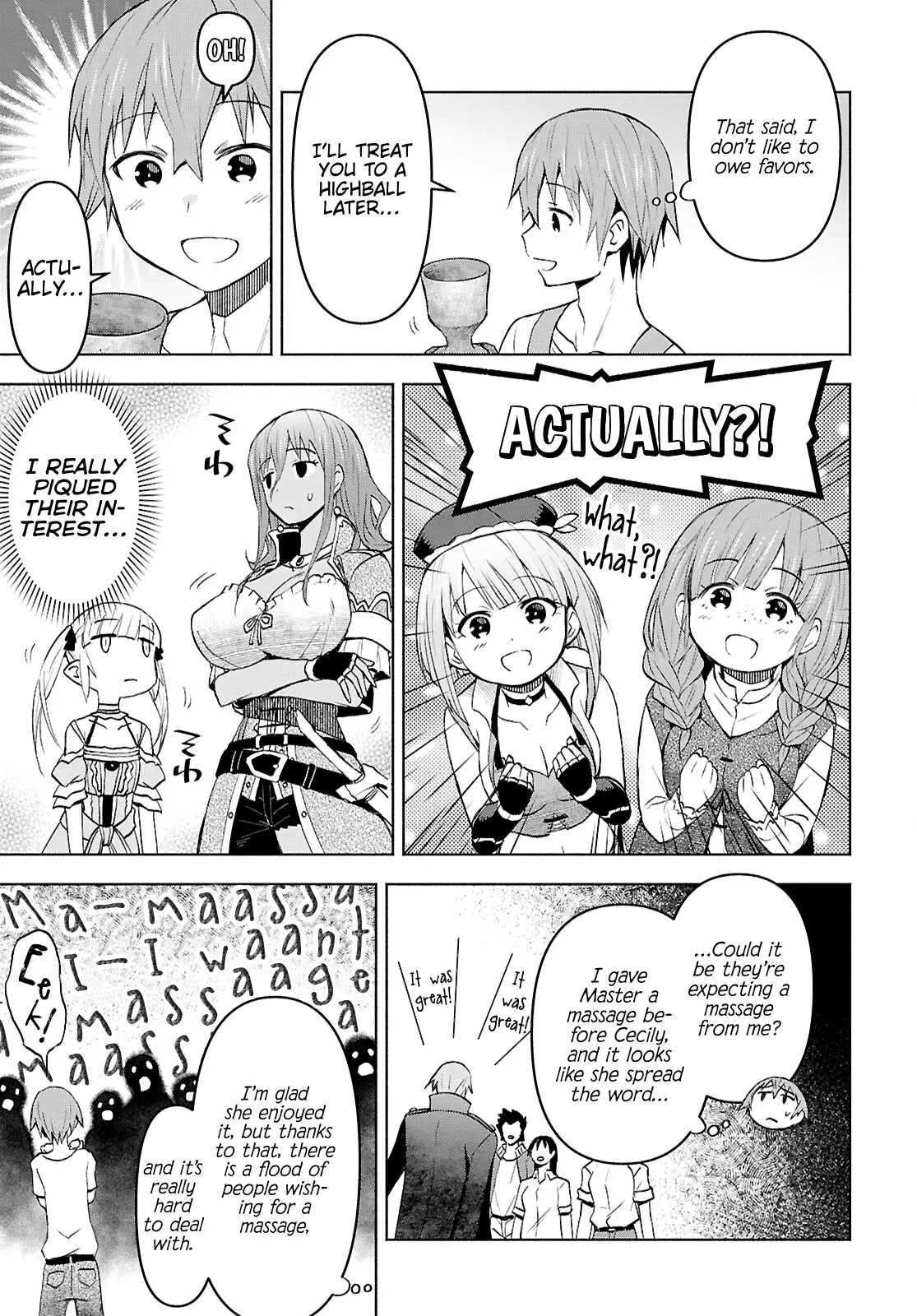 Dungeon Tou de Yadoya wo Yarou! Souzou Mahou wo Moratta Ore no Hosoude Hanjouki Chapter 43 - Page 13 in English