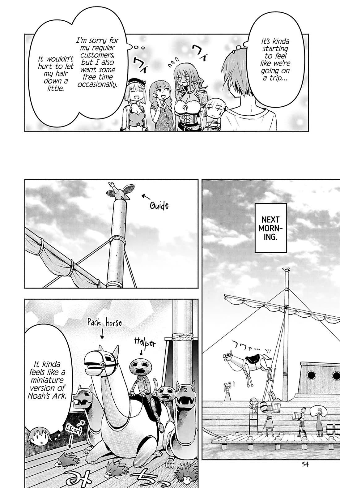 Dungeon Tou de Yadoya wo Yarou! Souzou Mahou wo Moratta Ore no Hosoude Hanjouki Chapter 44 - Page 6 in English