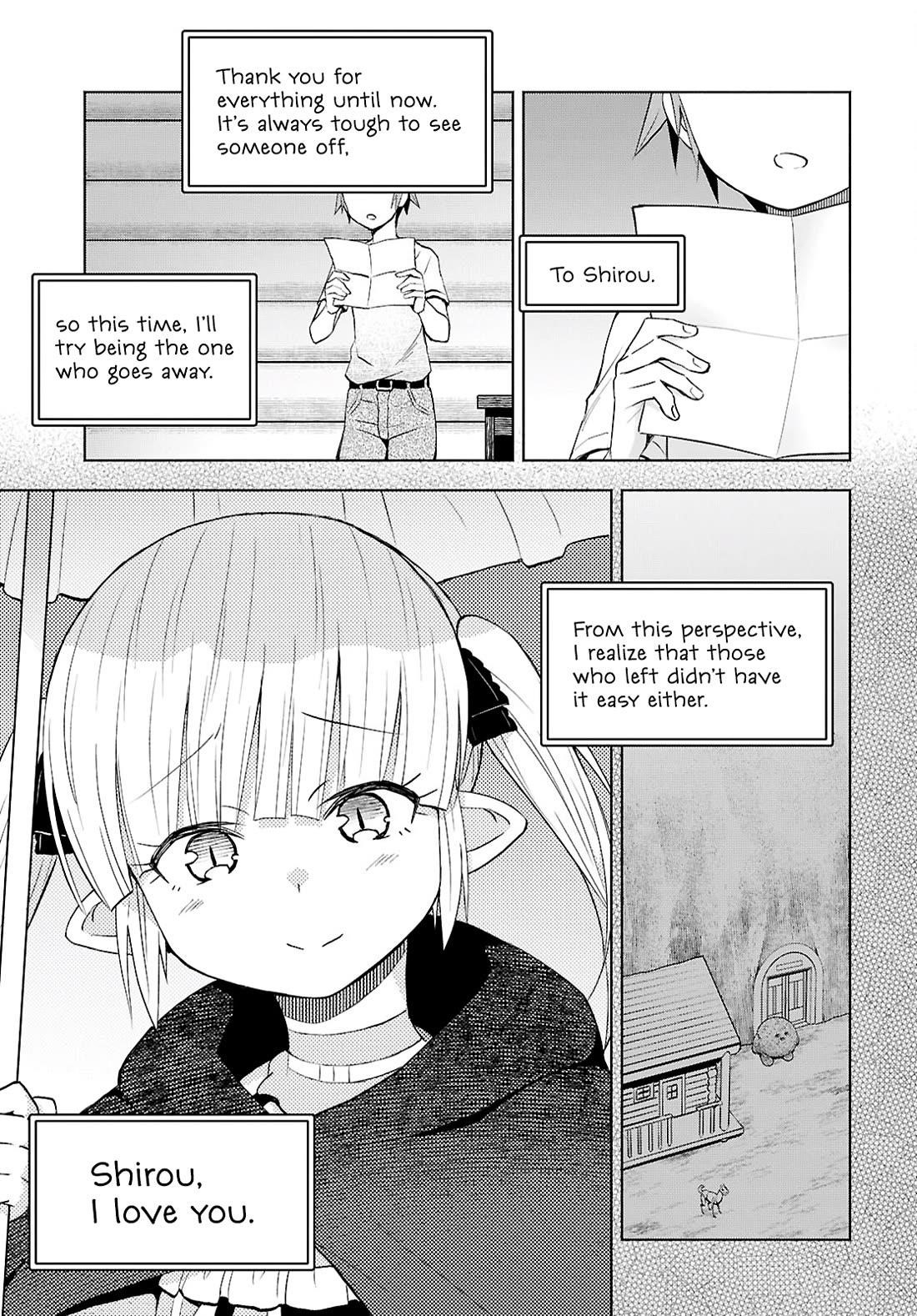 Dungeon Tou de Yadoya wo Yarou! Souzou Mahou wo Moratta Ore no Hosoude Hanjouki Chapter 45 - Page 27 in English