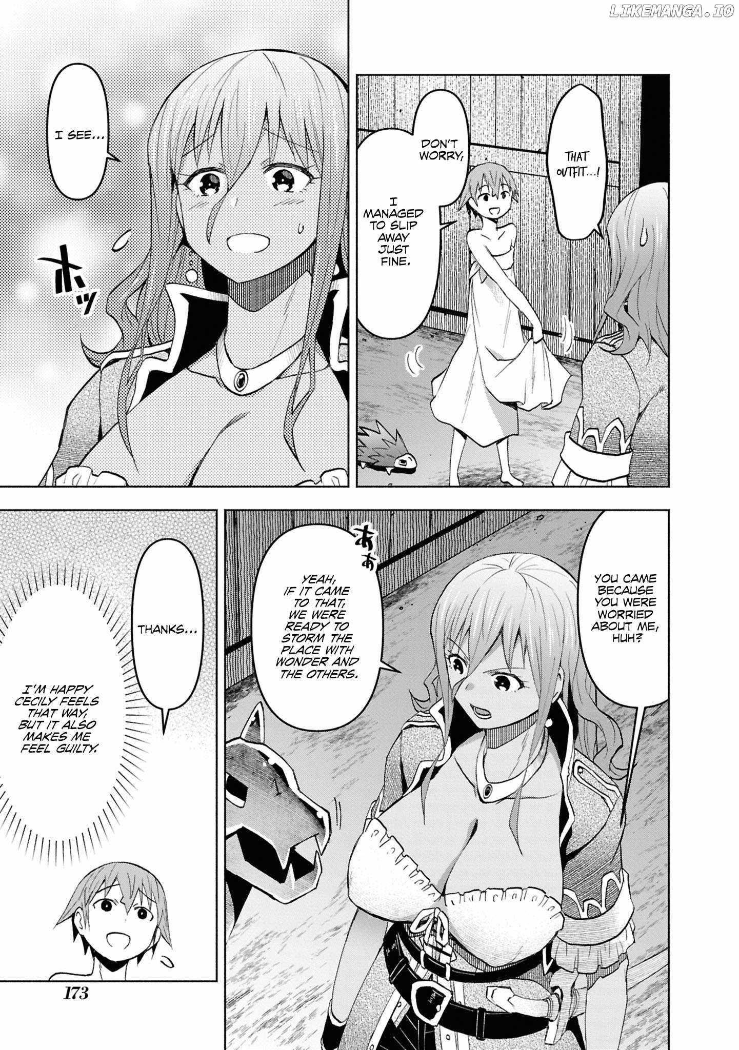Dungeon Tou de Yadoya wo Yarou! Souzou Mahou wo Moratta Ore no Hosoude Hanjouki Chapter 48 - Page 28 in English