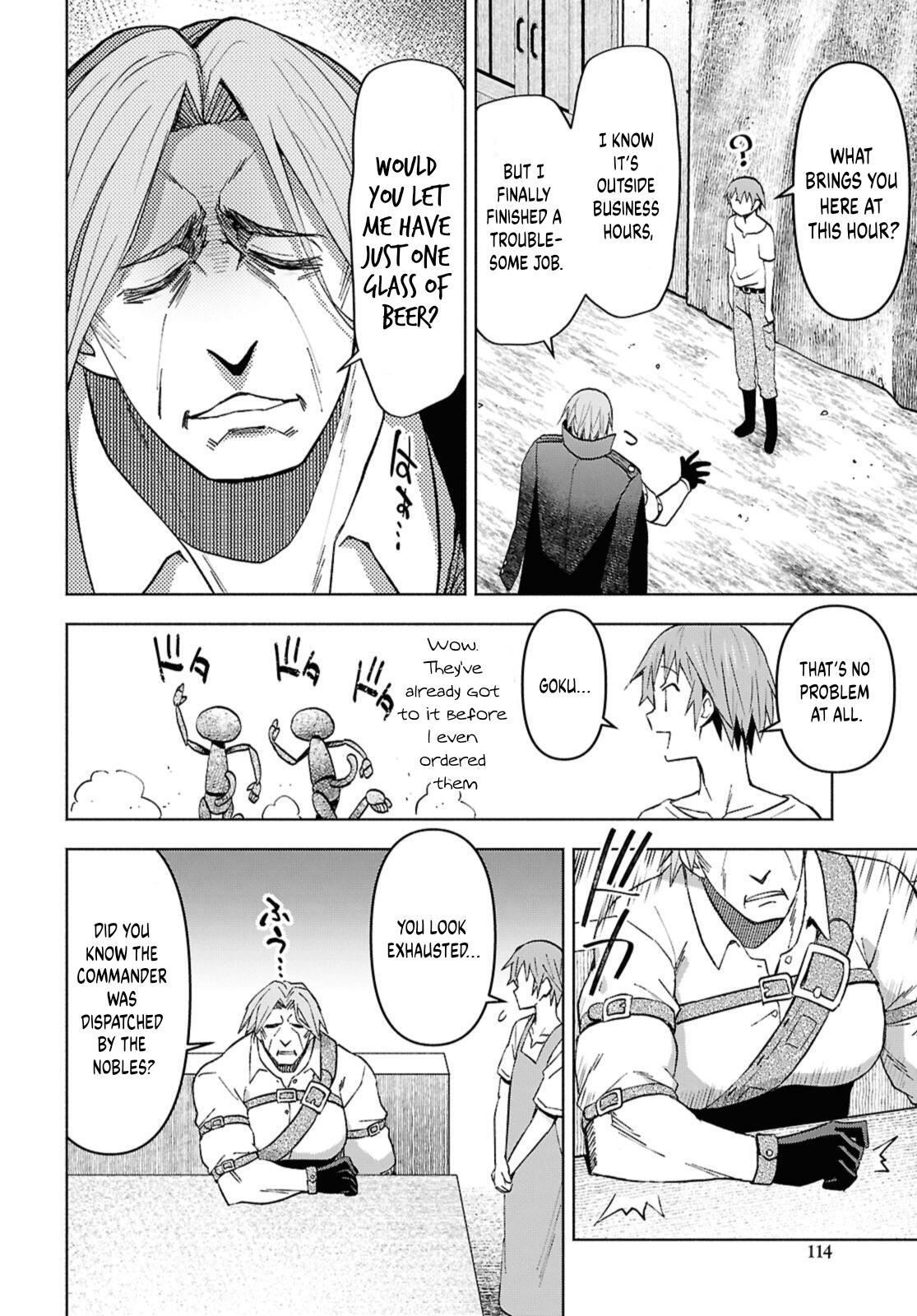 Dungeon Tou de Yadoya wo Yarou! Souzou Mahou wo Moratta Ore no Hosoude Hanjouki Chapter 49 - Page 15 in English