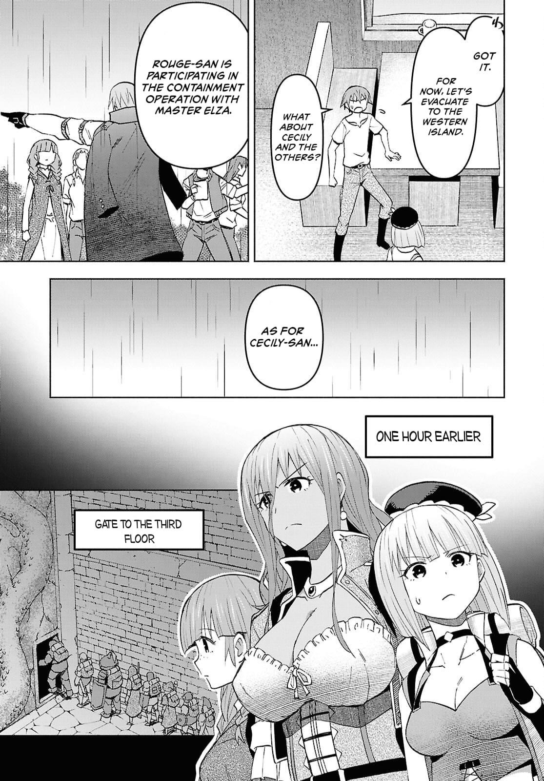 Dungeon Tou de Yadoya wo Yarou! Souzou Mahou wo Moratta Ore no Hosoude Hanjouki Chapter 50 - Page 12 in English