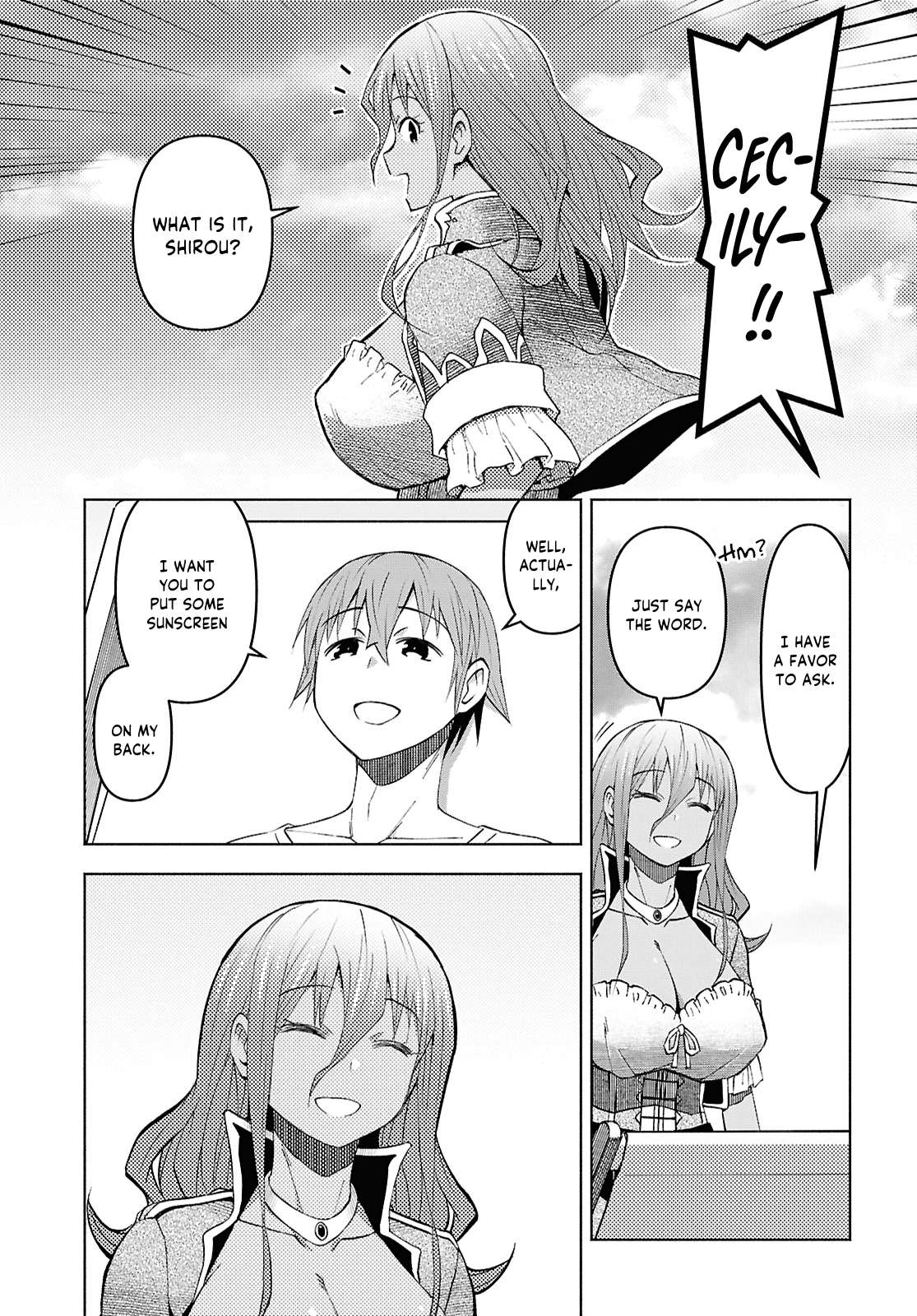 Dungeon Tou de Yadoya wo Yarou! Souzou Mahou wo Moratta Ore no Hosoude Hanjouki Chapter 53 - Page 4 in English