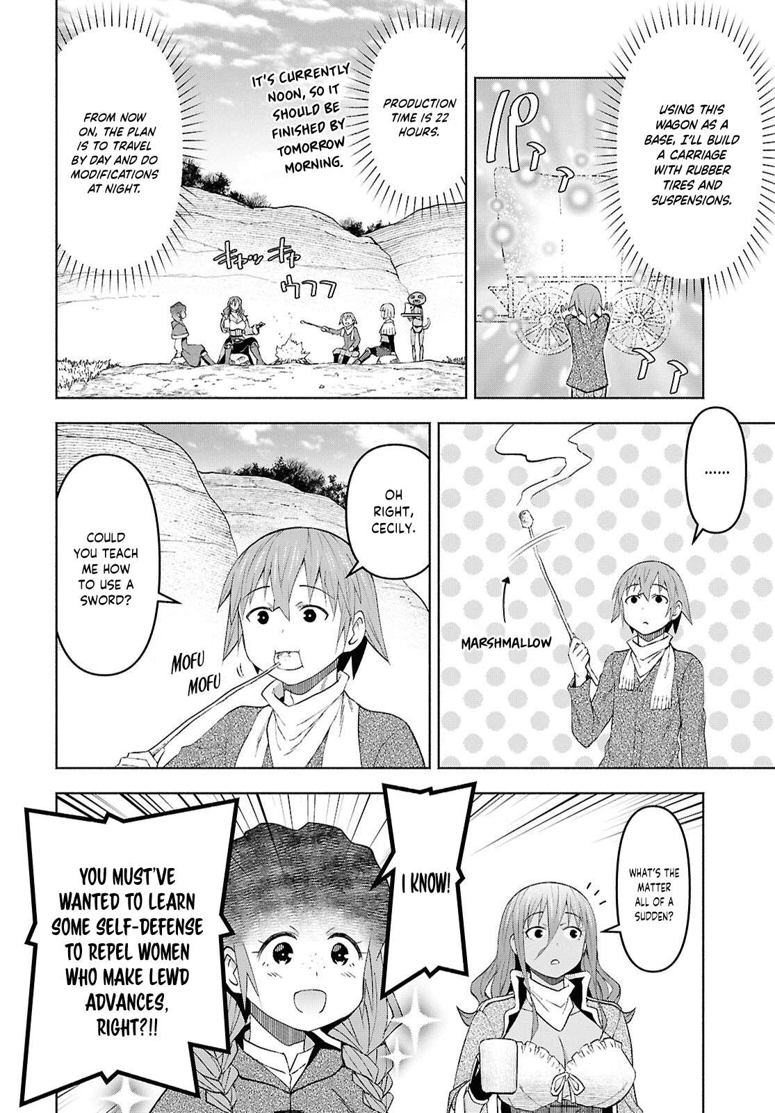 Dungeon Tou de Yadoya wo Yarou! Souzou Mahou wo Moratta Ore no Hosoude Hanjouki Chapter 57 - Page 13 in English