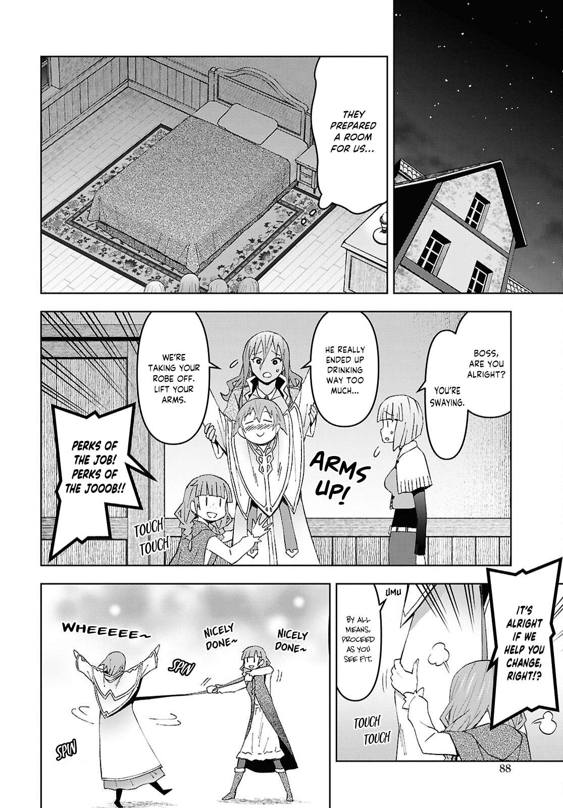 Dungeon Tou de Yadoya wo Yarou! Souzou Mahou wo Moratta Ore no Hosoude Hanjouki Chapter 58 - Page 25 in English