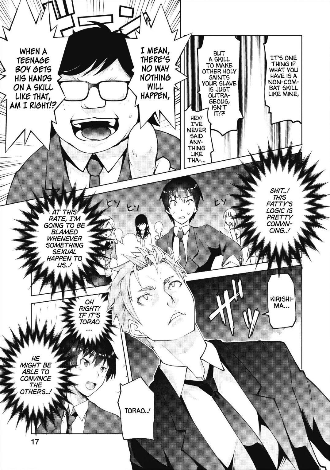 Because I was excluded out of the class transfer, I decided make a classmate harem Chapter 1 - Page 13 in English