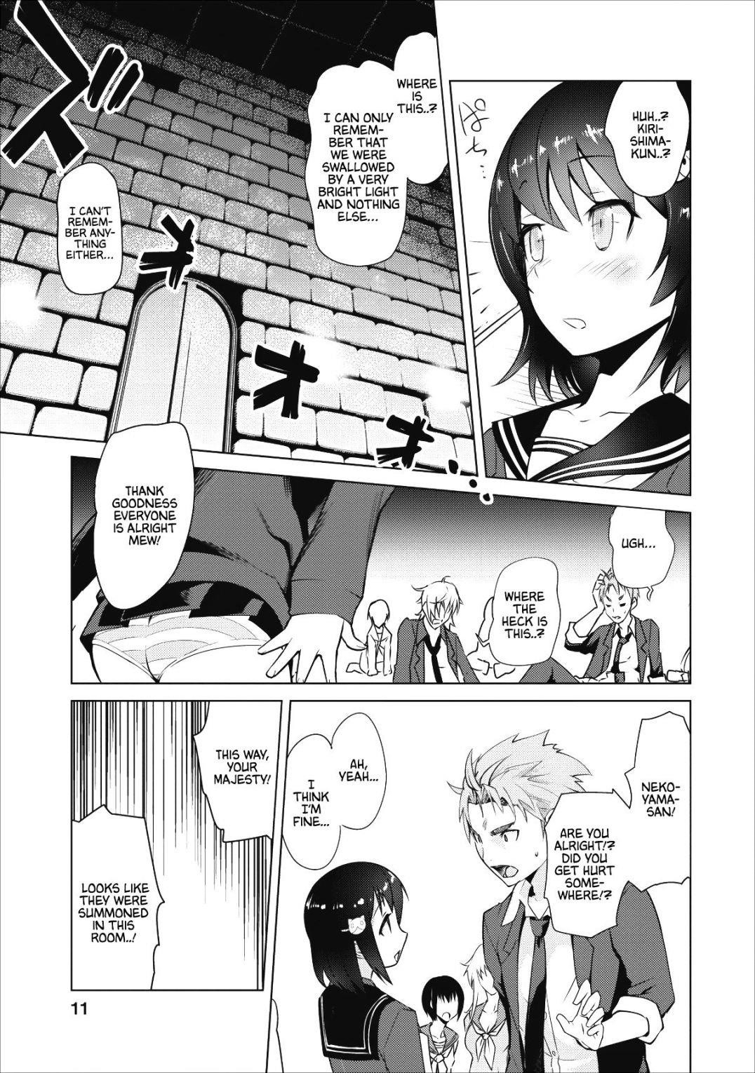 Because I was excluded out of the class transfer, I decided make a classmate harem Chapter 1 - Page 7 in English