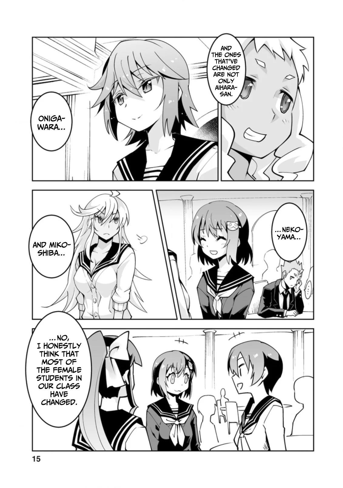 Because I was excluded out of the class transfer, I decided make a classmate harem Chapter 16 - Page 13 in English