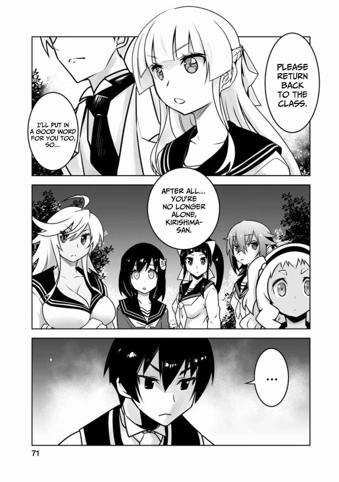 Because I was excluded out of the class transfer, I decided make a classmate harem Chapter 18 - Page 11 in English