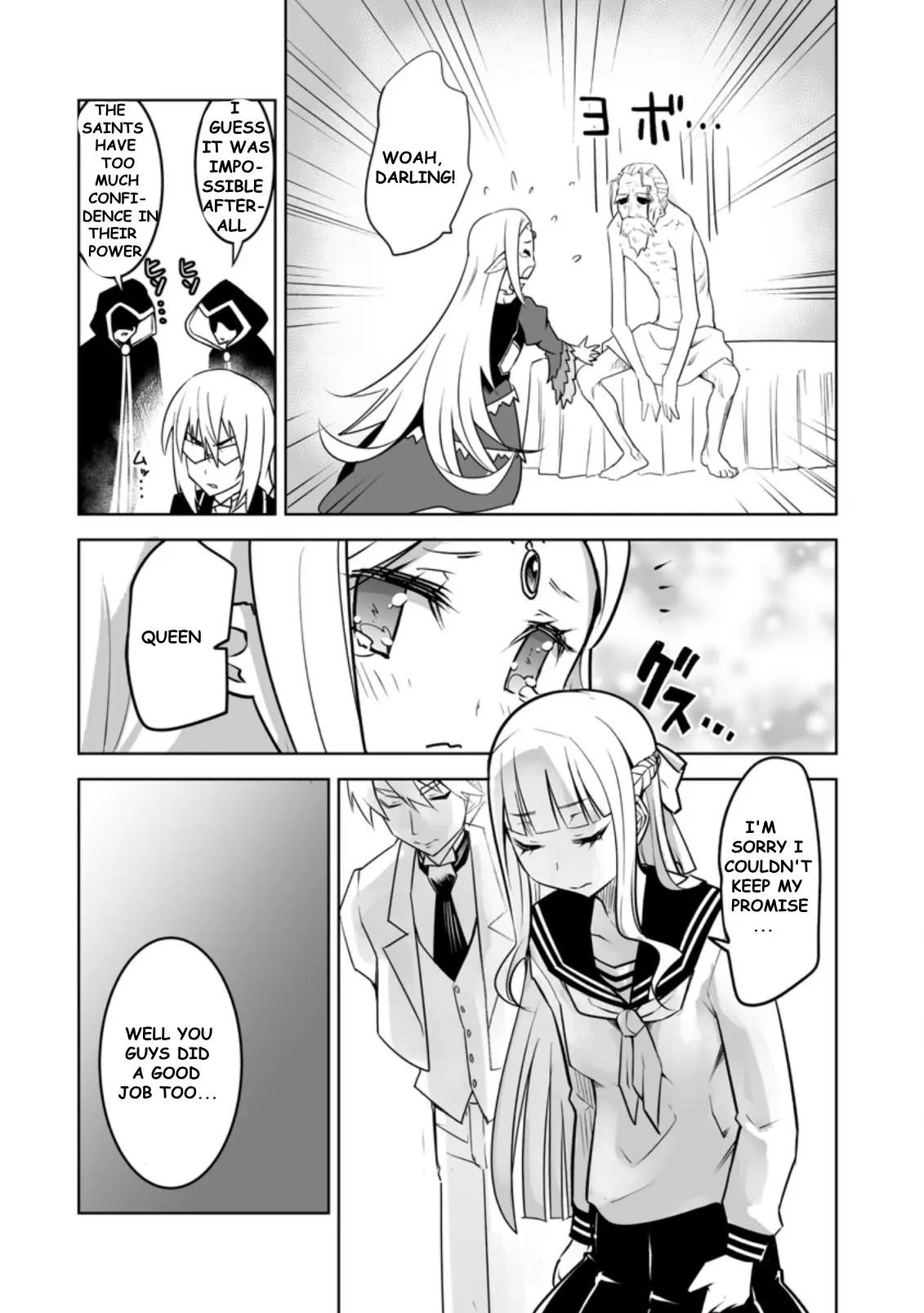 Because I was excluded out of the class transfer, I decided make a classmate harem Chapter 21.3 - Page 8 in English