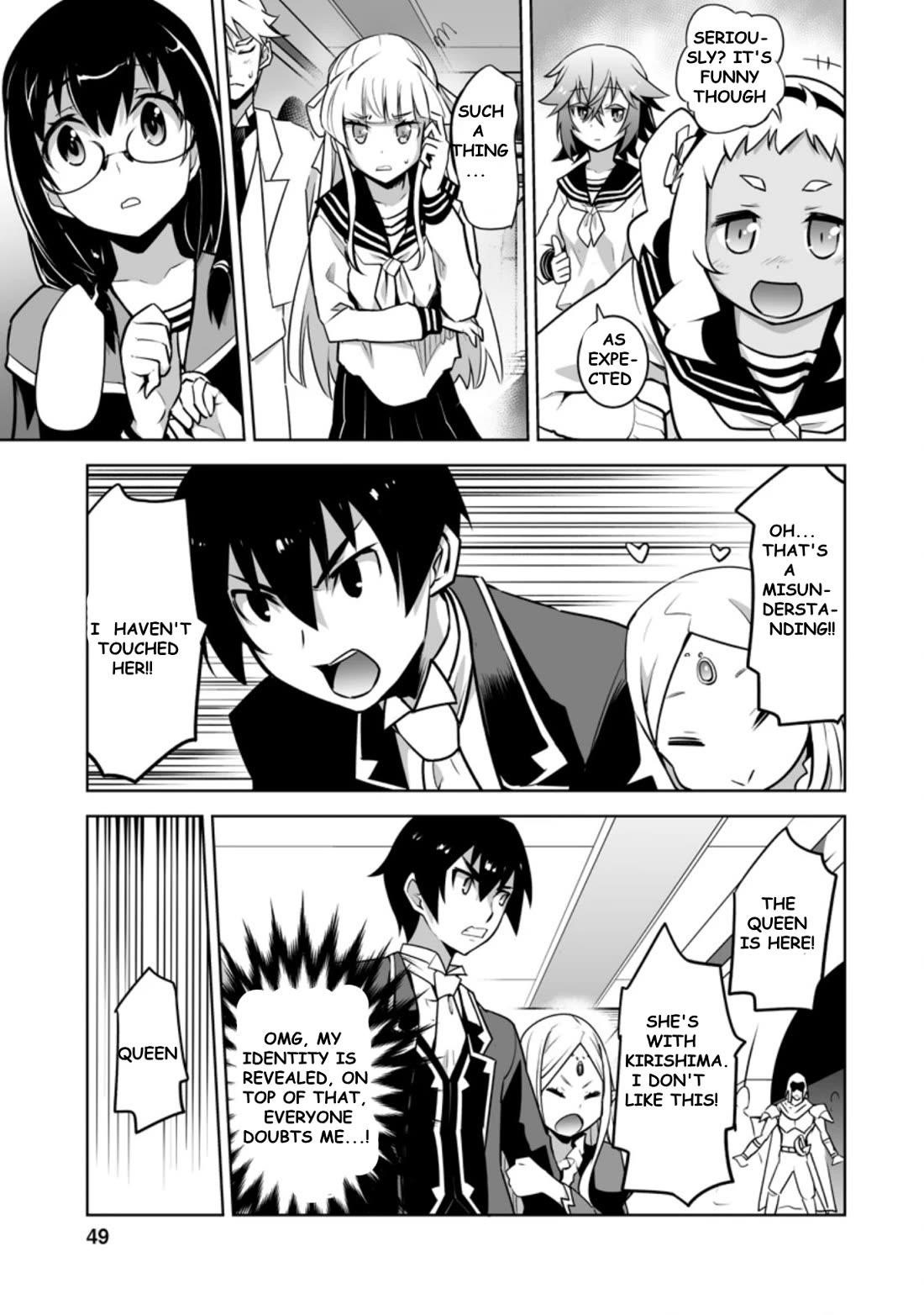 Because I was excluded out of the class transfer, I decided make a classmate harem Chapter 22.2 - Page 5 in English