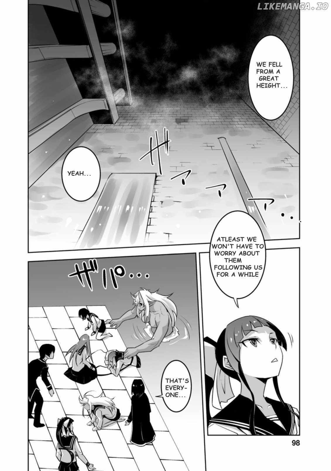 Because I was excluded out of the class transfer, I decided make a classmate harem Chapter 24.1 - Page 4 in English