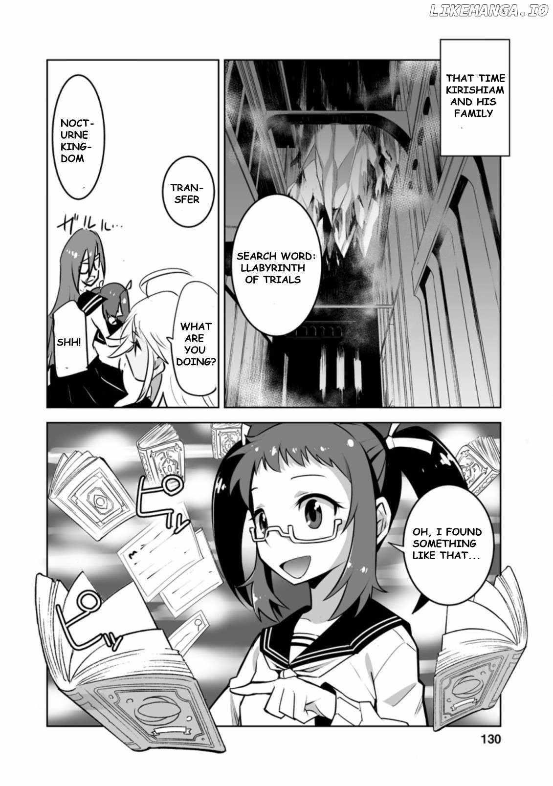 Because I was excluded out of the class transfer, I decided make a classmate harem Chapter 25.1 - Page 8 in English