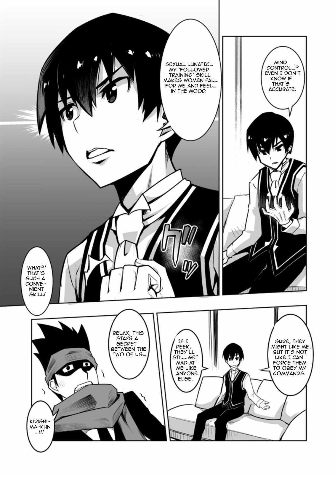 Because I was excluded out of the class transfer, I decided make a classmate harem Chapter 28.2 - Page 9 in English