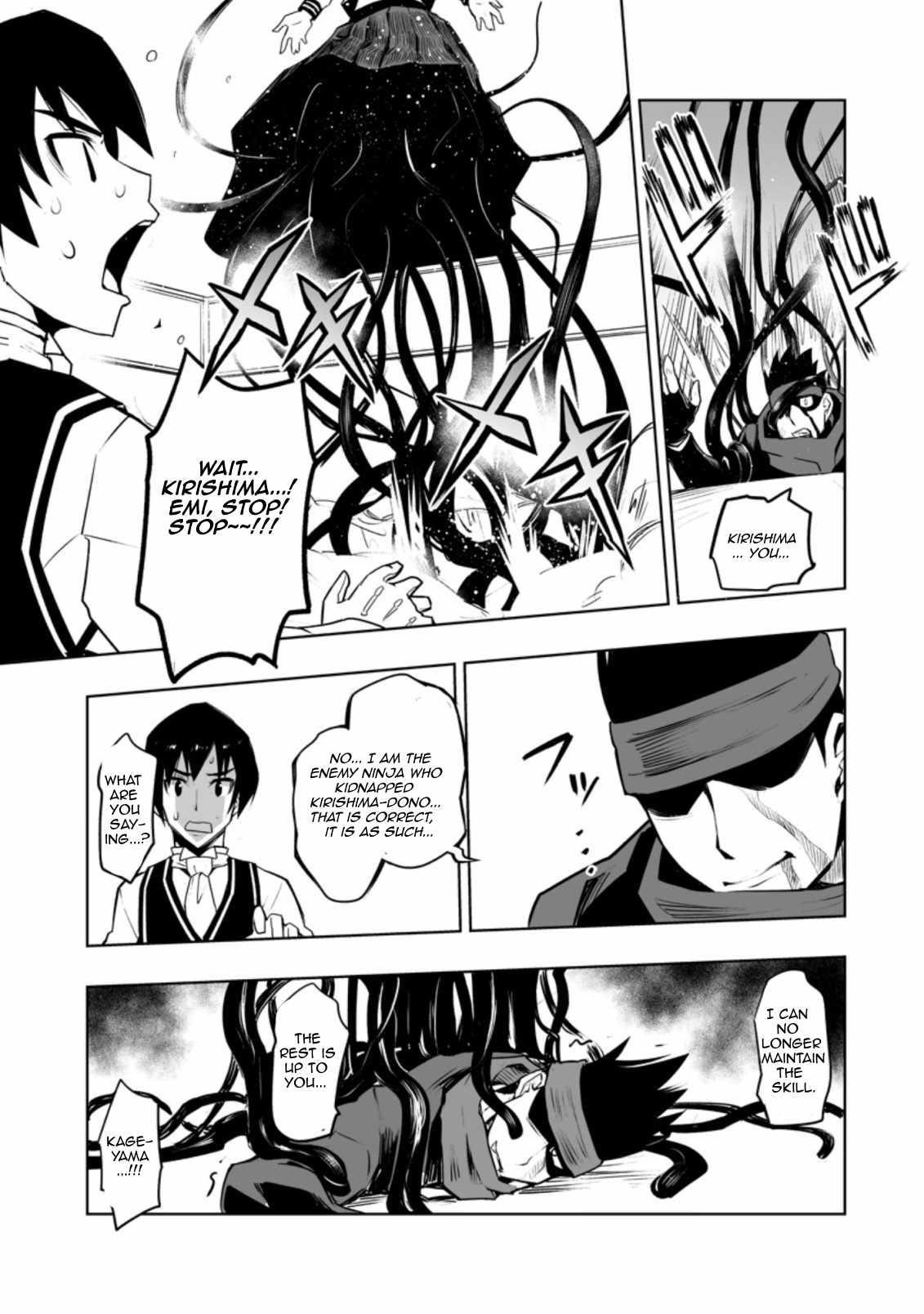 Because I was excluded out of the class transfer, I decided make a classmate harem Chapter 28.3 - Page 6 in English