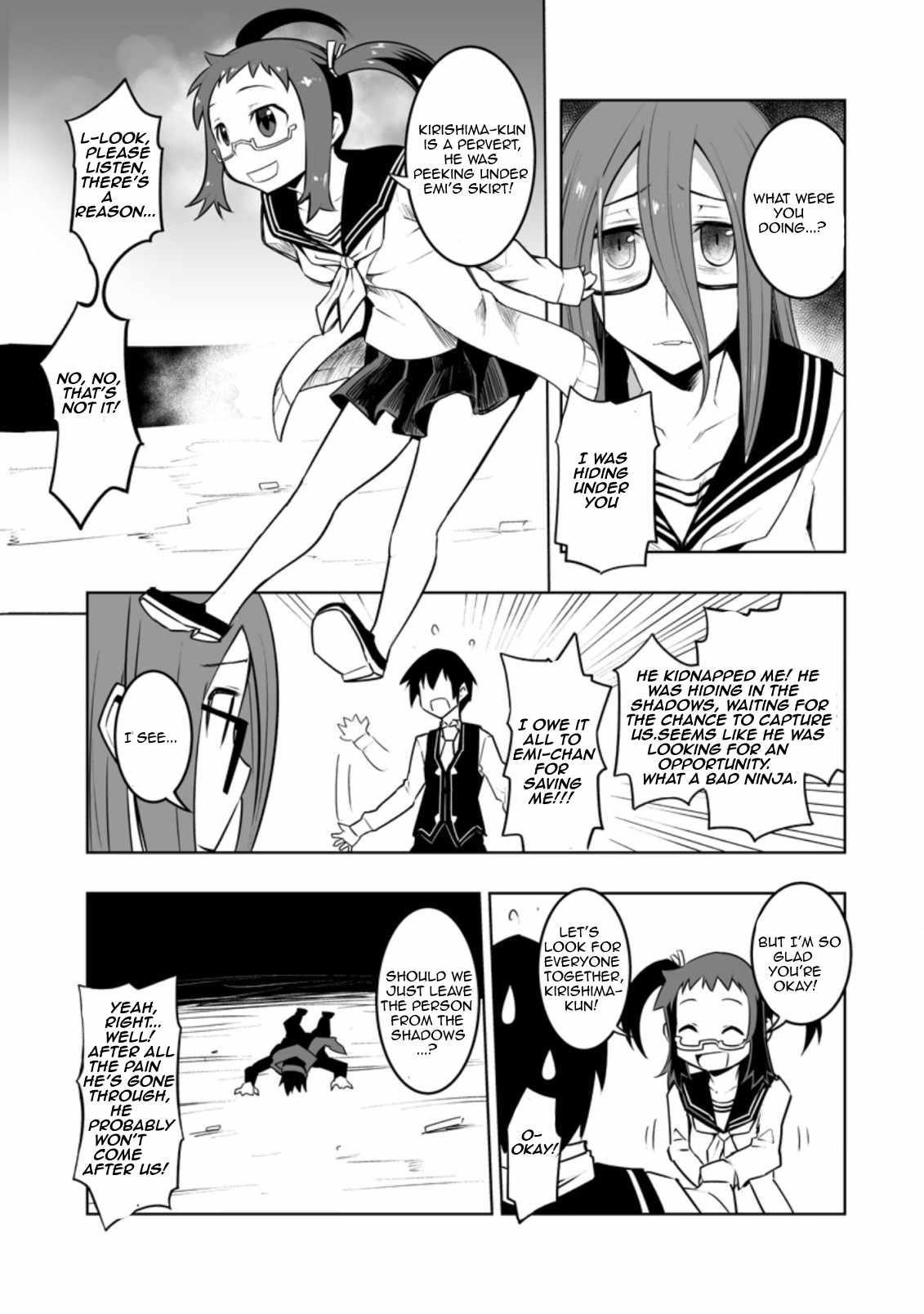 Because I was excluded out of the class transfer, I decided make a classmate harem Chapter 28.3 - Page 8 in English