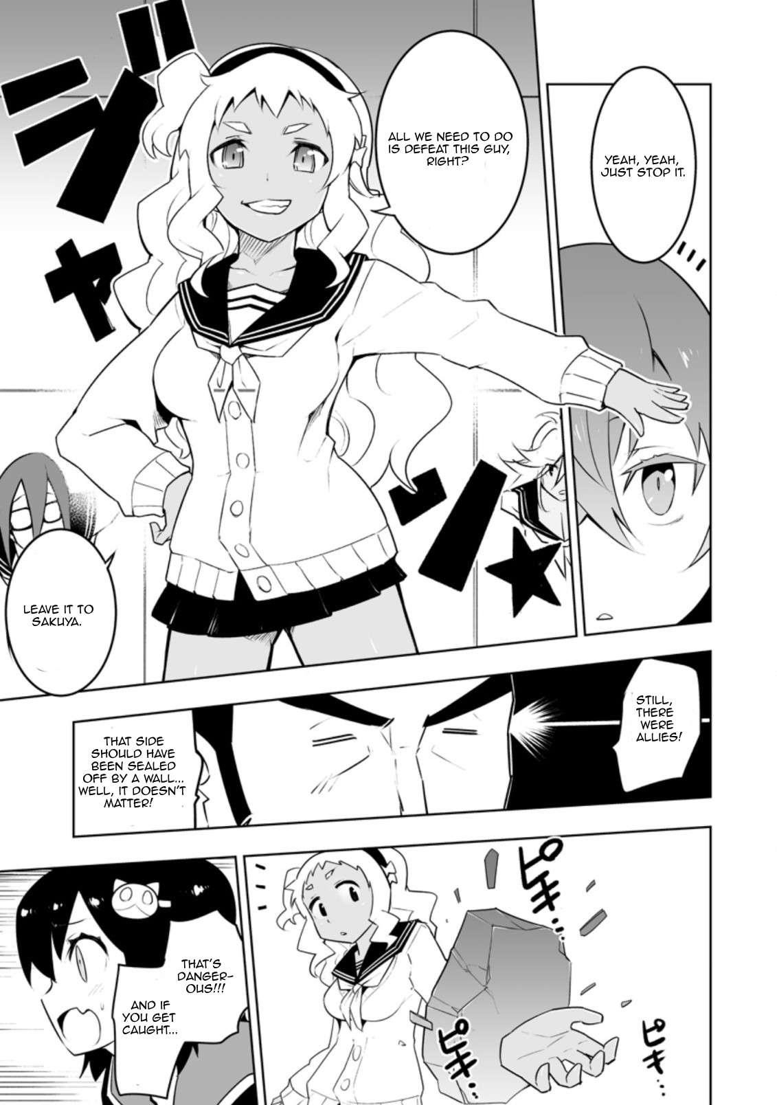 Because I was excluded out of the class transfer, I decided make a classmate harem Chapter 30.1 - Page 9 in English
