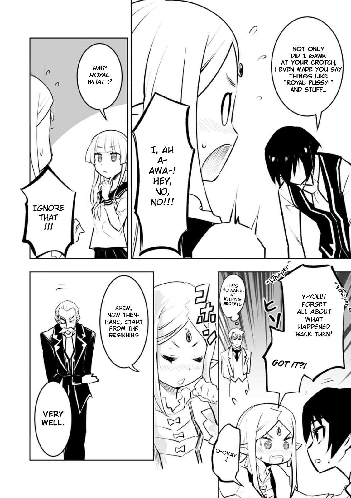 Because I was excluded out of the class transfer, I decided make a classmate harem Chapter 34.1 - Page 10 in English