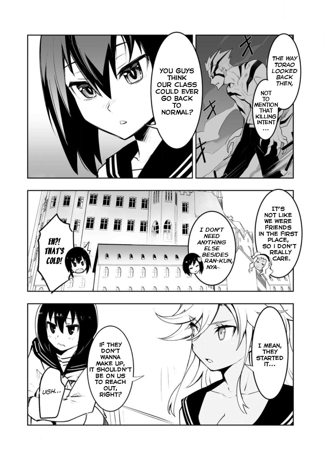 Because I was excluded out of the class transfer, I decided make a classmate harem Chapter 34.2 - Page 10 in English