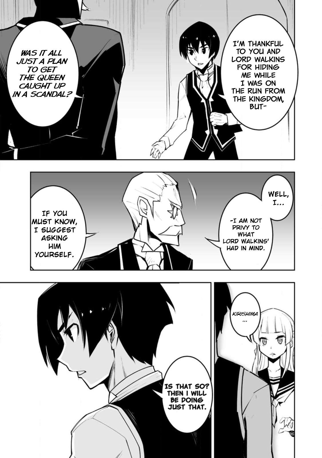 Because I was excluded out of the class transfer, I decided make a classmate harem Chapter 34.2 - Page 7 in English