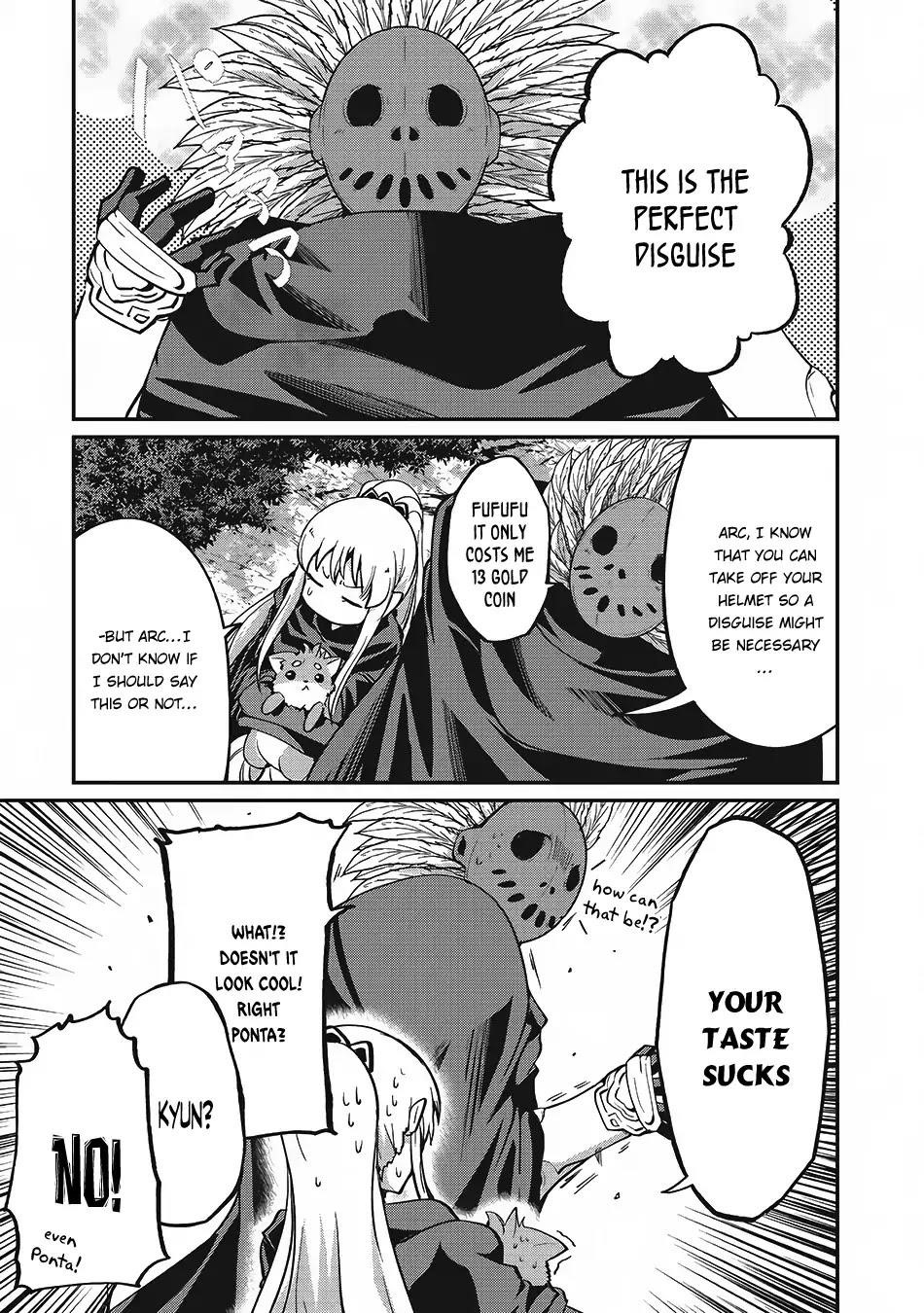 Gaikotsu Kishi-Sama, Tadaima Isekai E Odekake-Chuu Chapter 13 - Page 22 in English