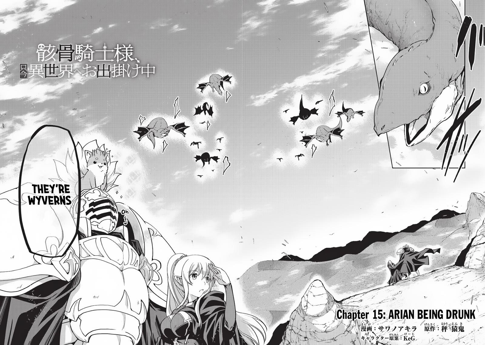 Gaikotsu Kishi-Sama, Tadaima Isekai E Odekake-Chuu Chapter 15 - Page 5 in English