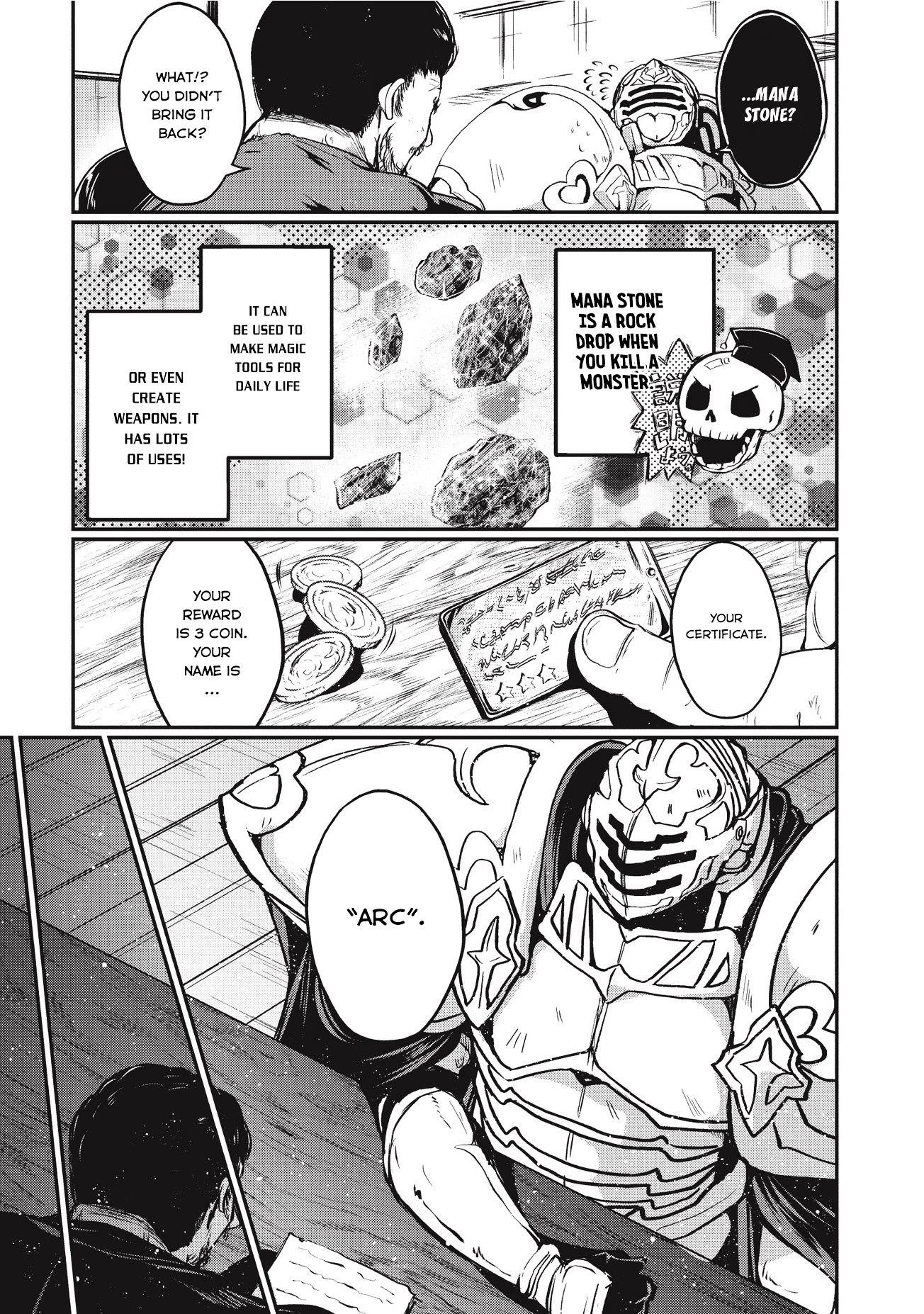 Gaikotsu Kishi-Sama, Tadaima Isekai E Odekake-Chuu Chapter 2 - Page 13 in English