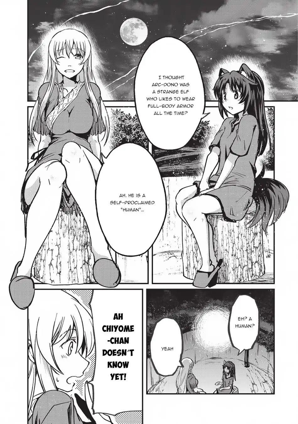 Gaikotsu Kishi-Sama, Tadaima Isekai E Odekake-Chuu Chapter 21 - Page 12 in English