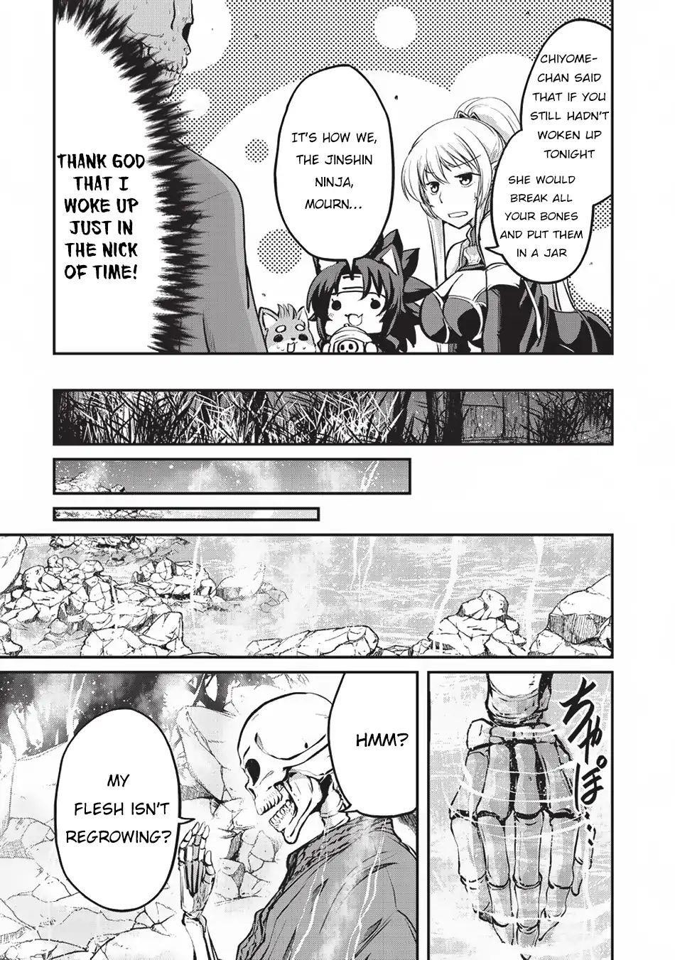 Gaikotsu Kishi-Sama, Tadaima Isekai E Odekake-Chuu Chapter 24 - Page 18 in English