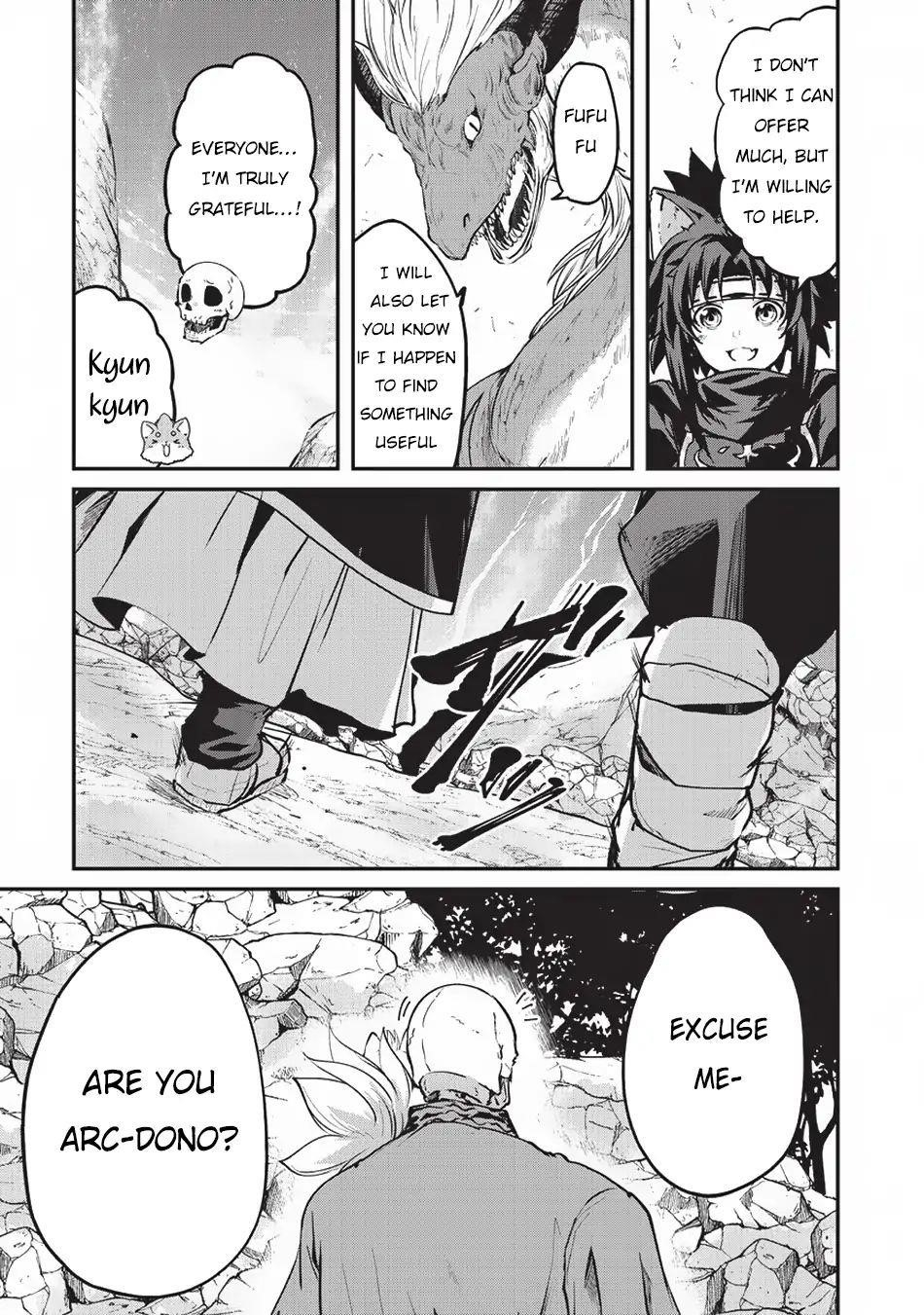 Gaikotsu Kishi-Sama, Tadaima Isekai E Odekake-Chuu Chapter 24 - Page 22 in English
