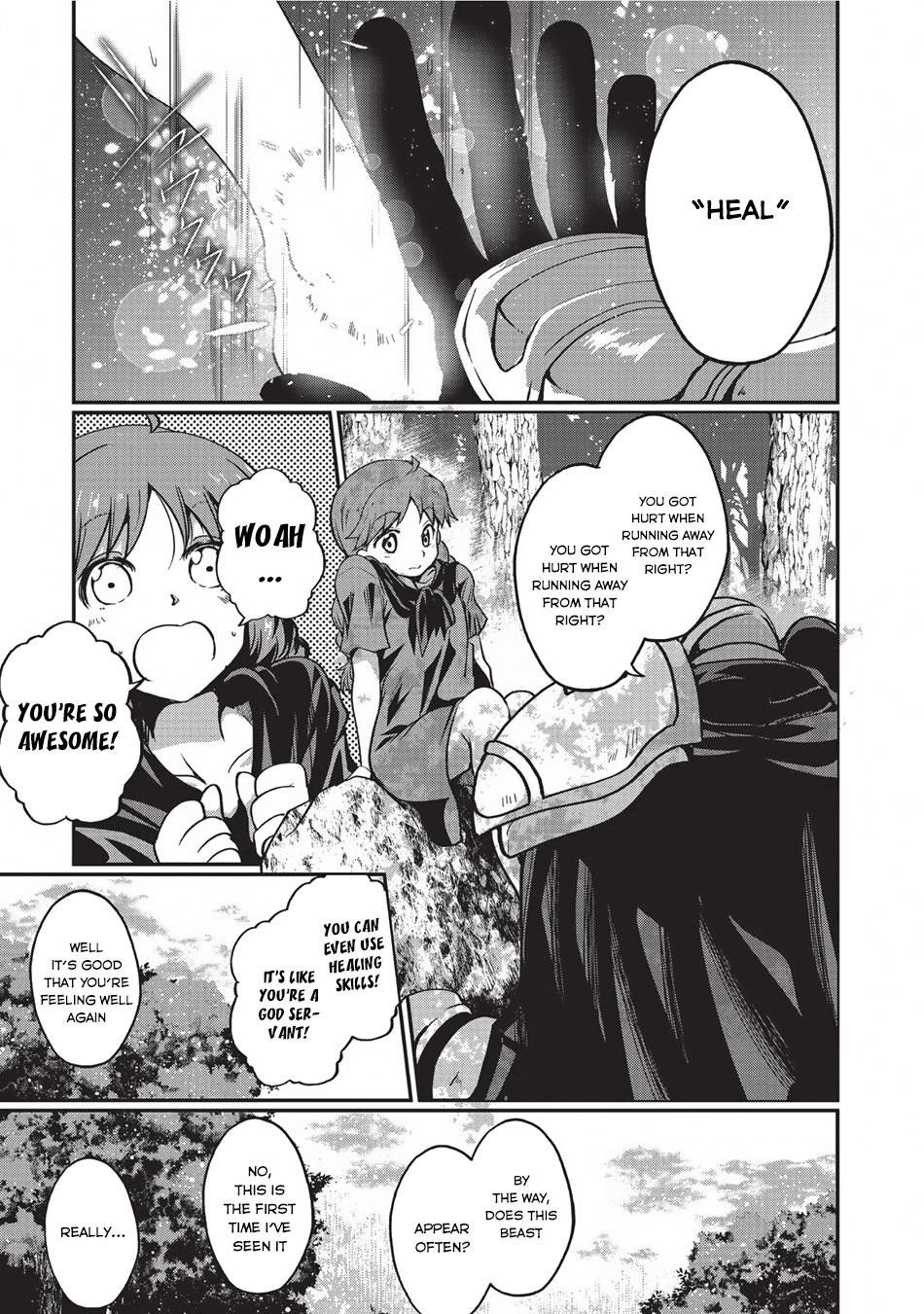 Gaikotsu Kishi-Sama, Tadaima Isekai E Odekake-Chuu Chapter 3 - Page 13 in English