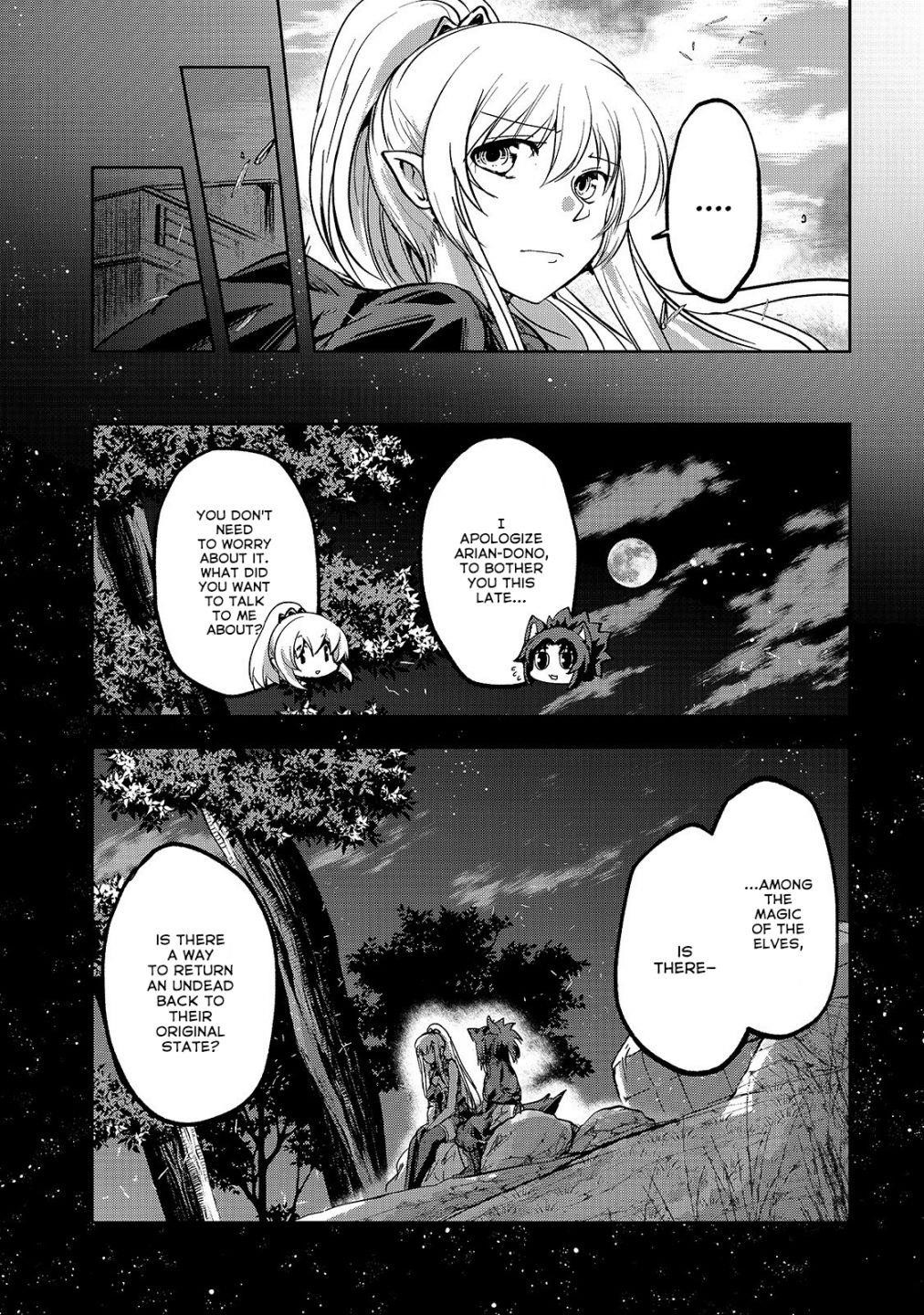 Gaikotsu Kishi-Sama, Tadaima Isekai E Odekake-Chuu Chapter 31 - Page 5 in English