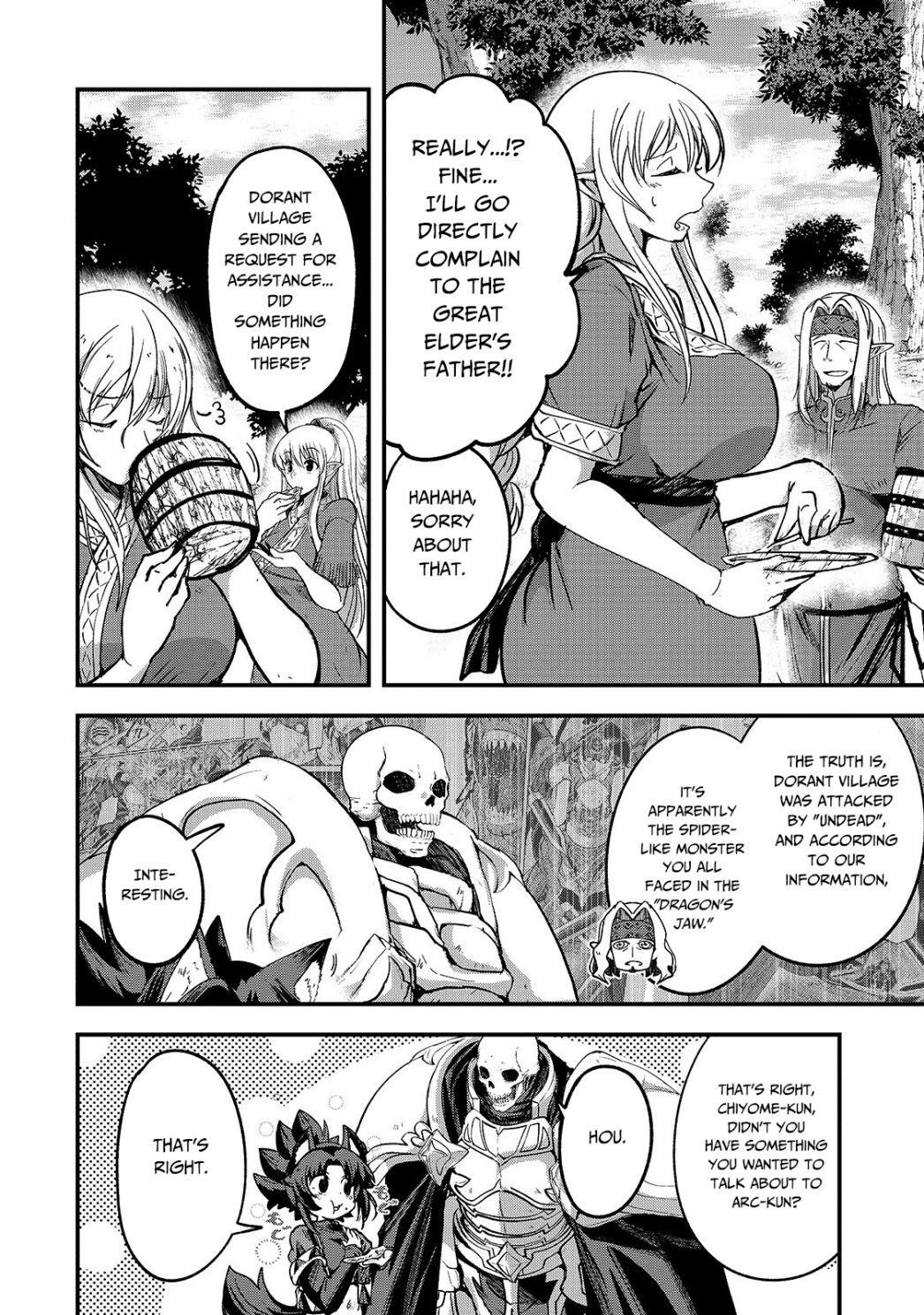 Gaikotsu Kishi-Sama, Tadaima Isekai E Odekake-Chuu Chapter 34 - Page 14 in English