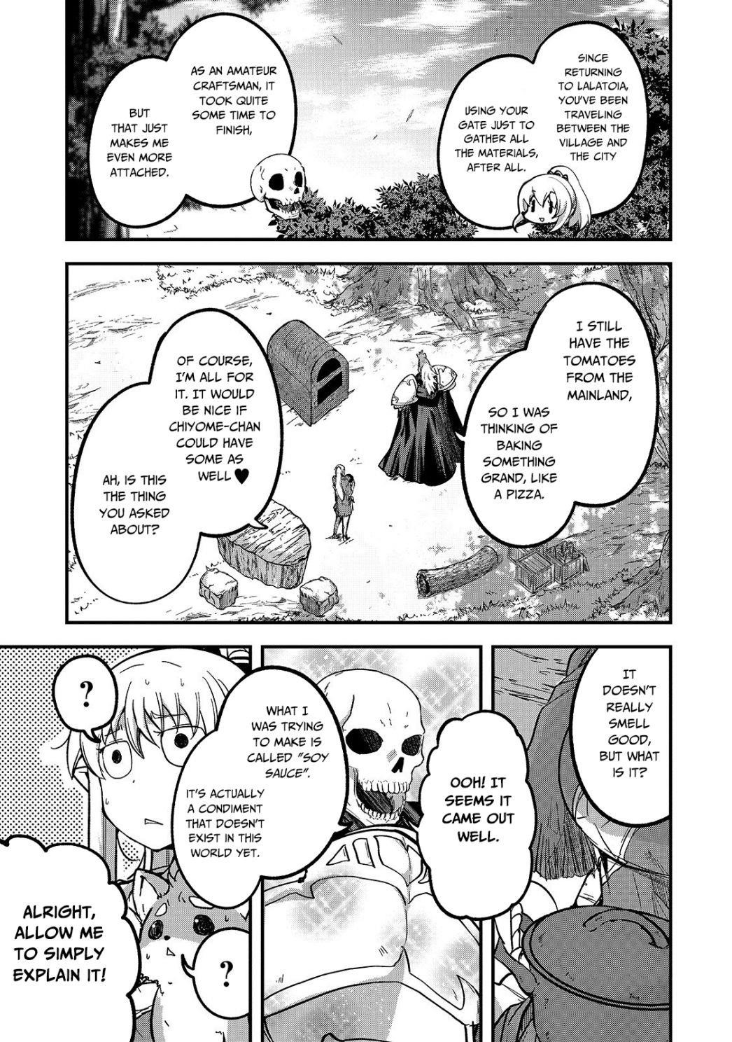 Gaikotsu Kishi-Sama, Tadaima Isekai E Odekake-Chuu Chapter 34 - Page 3 in English