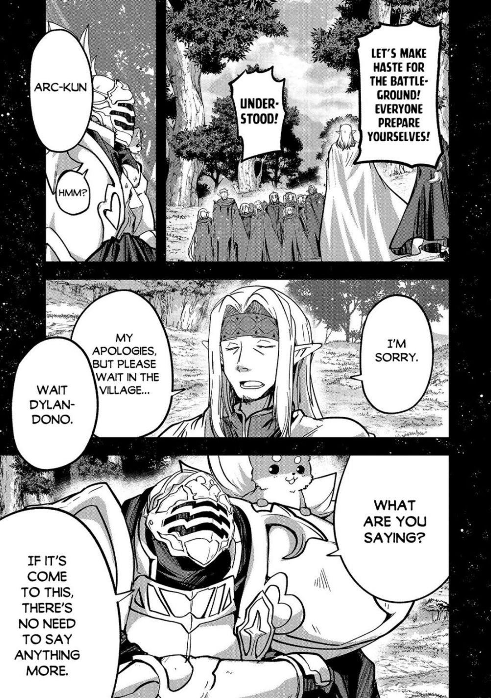 Gaikotsu Kishi-Sama, Tadaima Isekai E Odekake-Chuu Chapter 36 - Page 13 in English