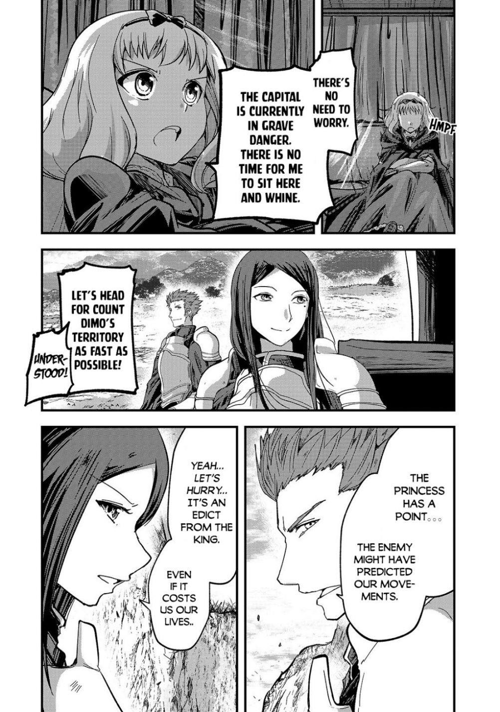 Gaikotsu Kishi-Sama, Tadaima Isekai E Odekake-Chuu Chapter 36 - Page 33 in English