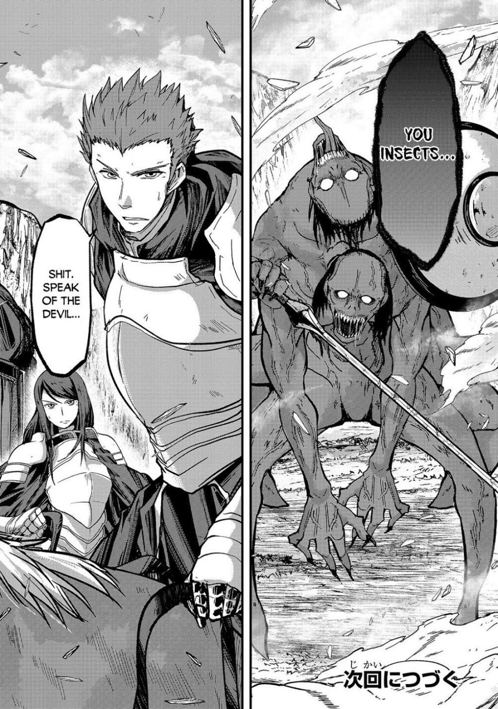 Gaikotsu Kishi-Sama, Tadaima Isekai E Odekake-Chuu Chapter 36 - Page 35 in English