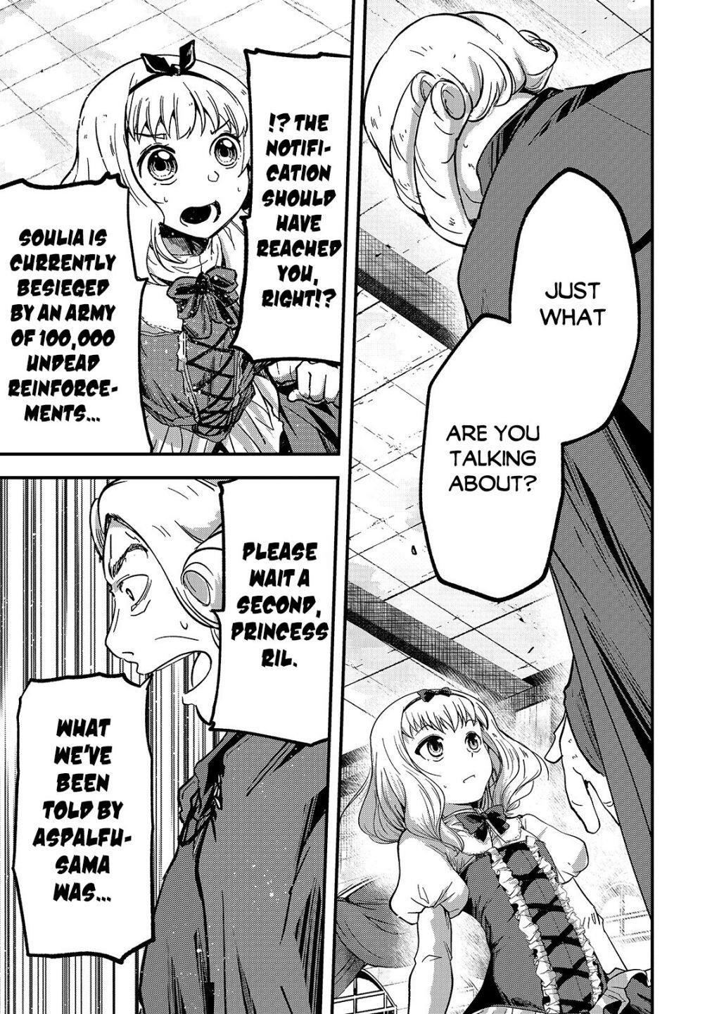 Gaikotsu Kishi-Sama, Tadaima Isekai E Odekake-Chuu Chapter 38 - Page 14 in English