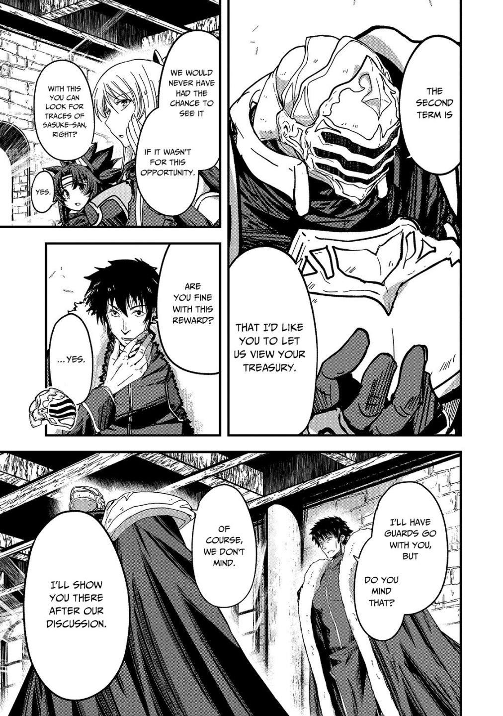Gaikotsu Kishi-Sama, Tadaima Isekai E Odekake-Chuu Chapter 42 - Page 12 in English