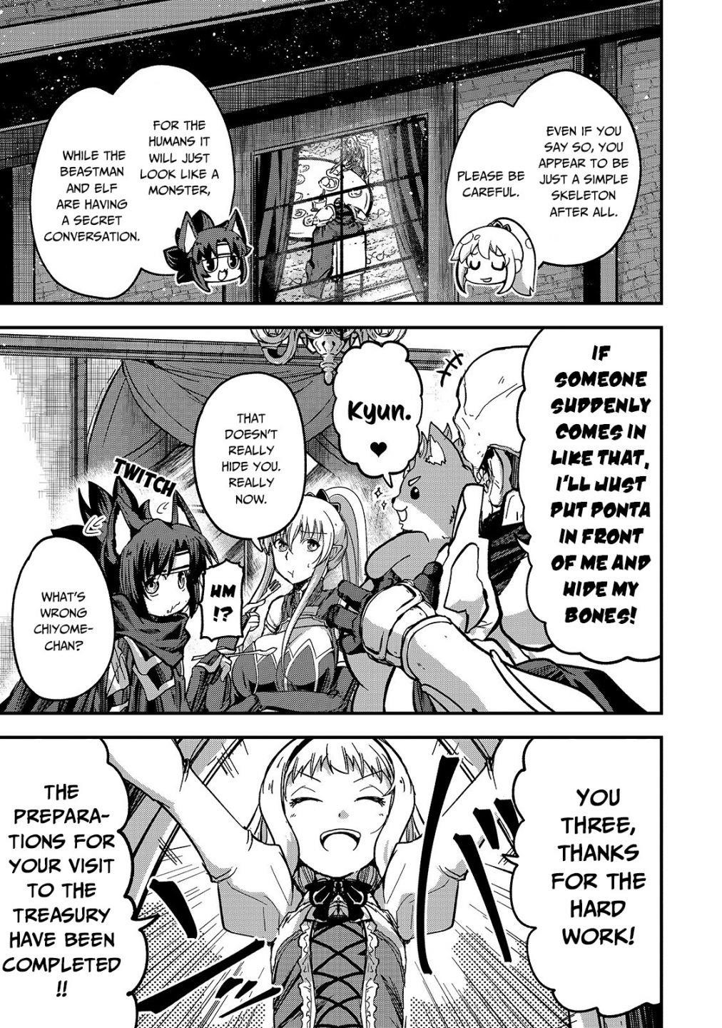 Gaikotsu Kishi-Sama, Tadaima Isekai E Odekake-Chuu Chapter 42 - Page 28 in English