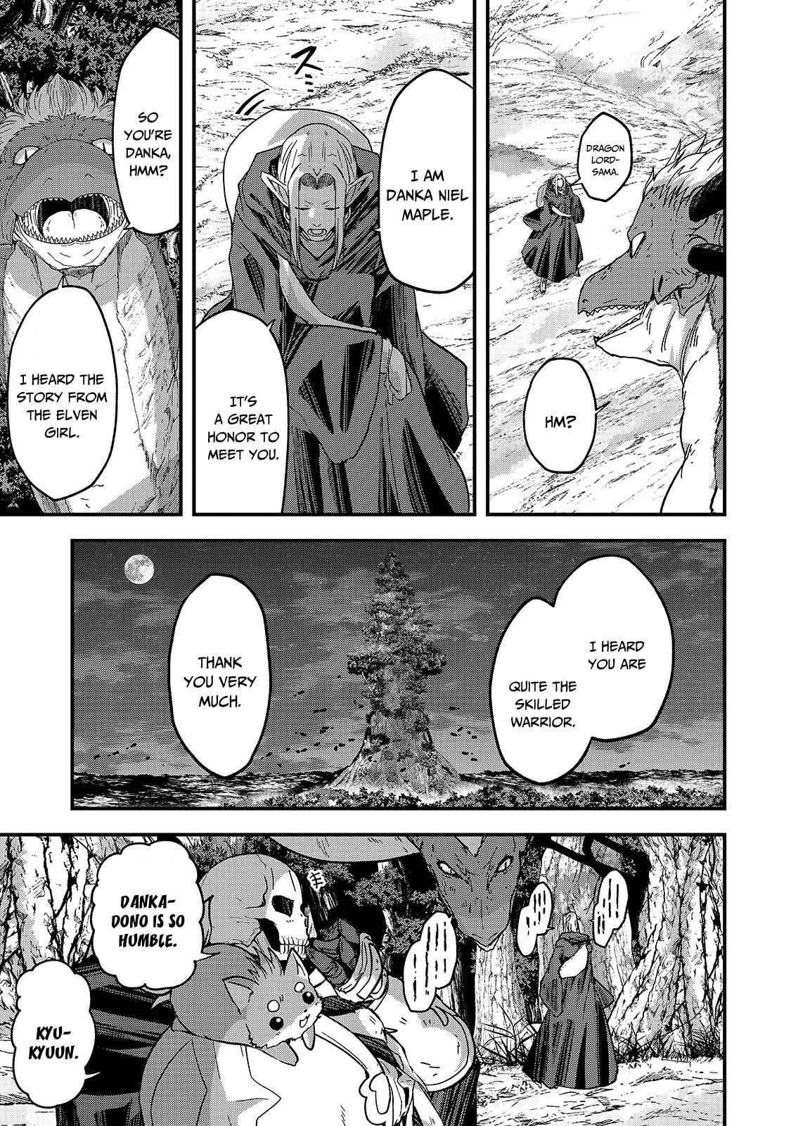 Gaikotsu Kishi-Sama, Tadaima Isekai E Odekake-Chuu Chapter 45 - Page 29 in English